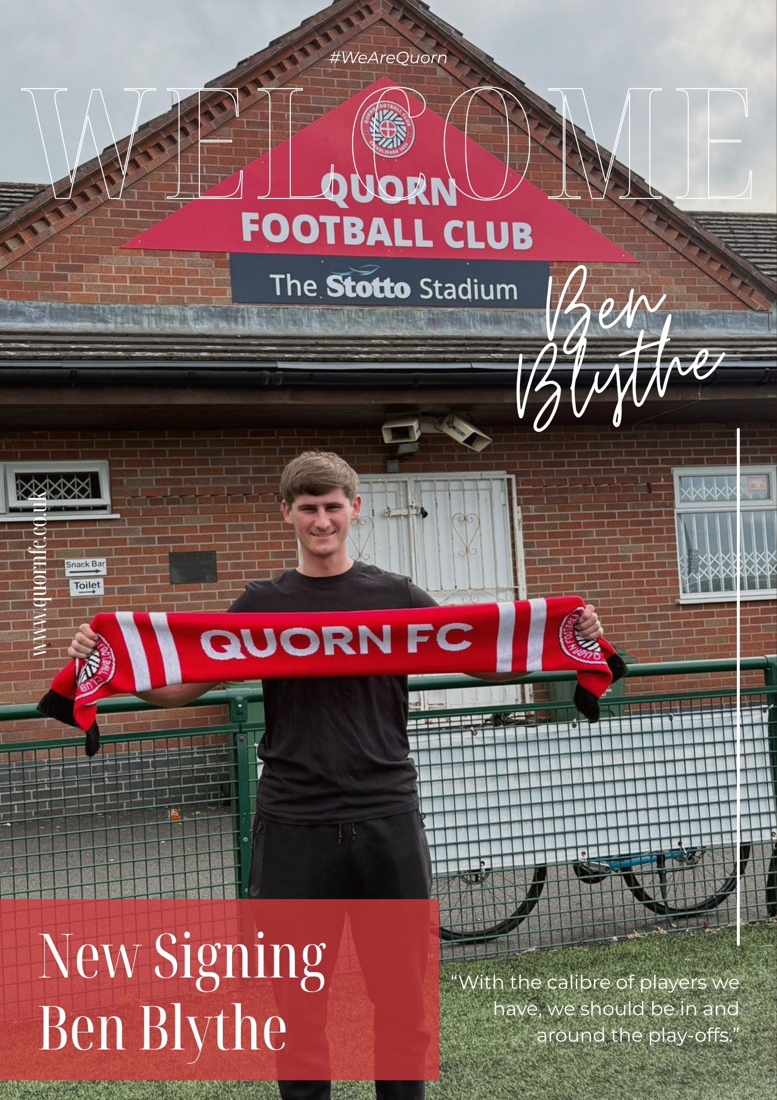 SQUAD NEWS: Ben Blythe Joins Reds