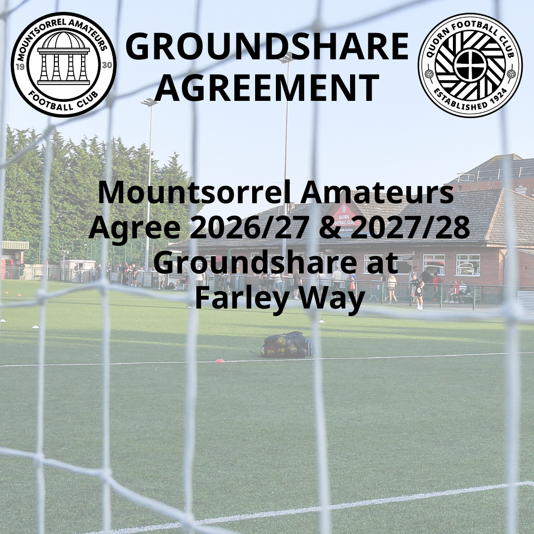 GROUNDSHARE: Mountsorrel Amateurs Agree Two Year Extension