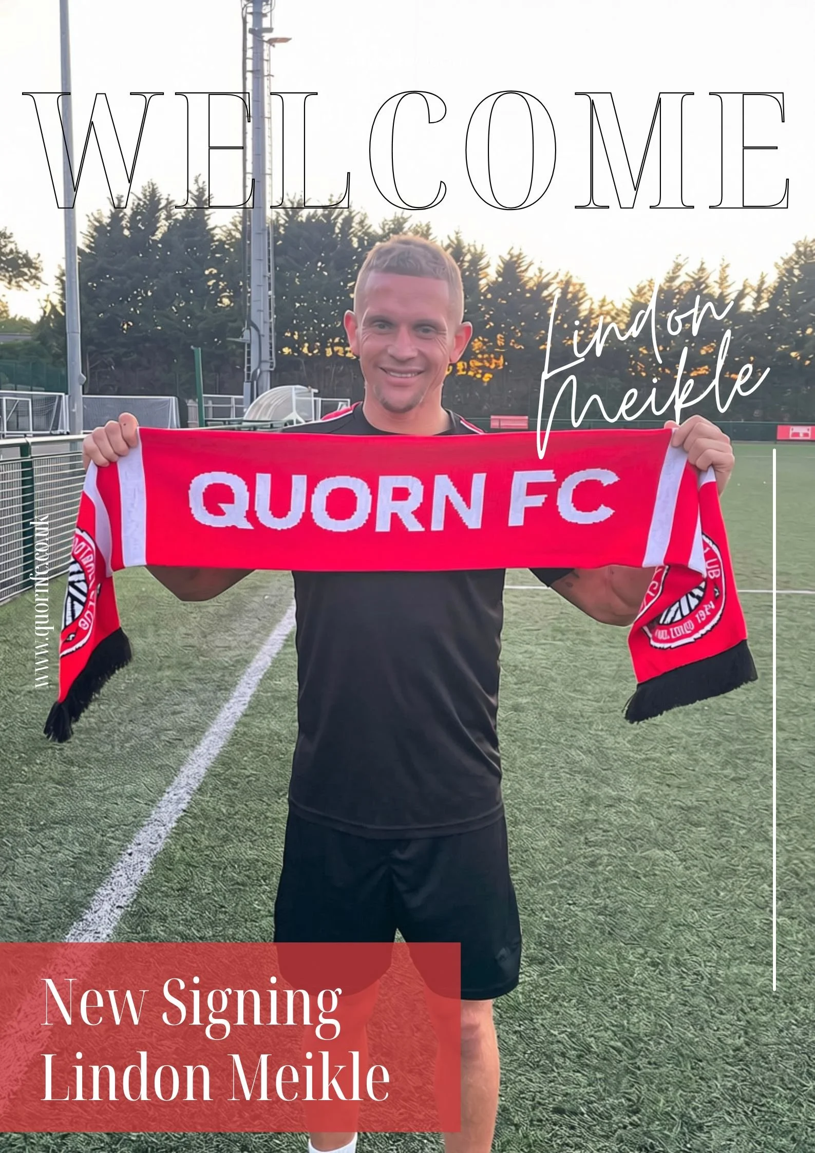 SQUAD NEWS: Lindon Joins Reds