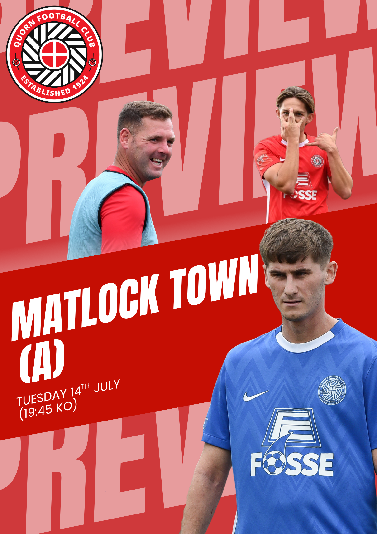 PREVIEW: Matlock Town (A)