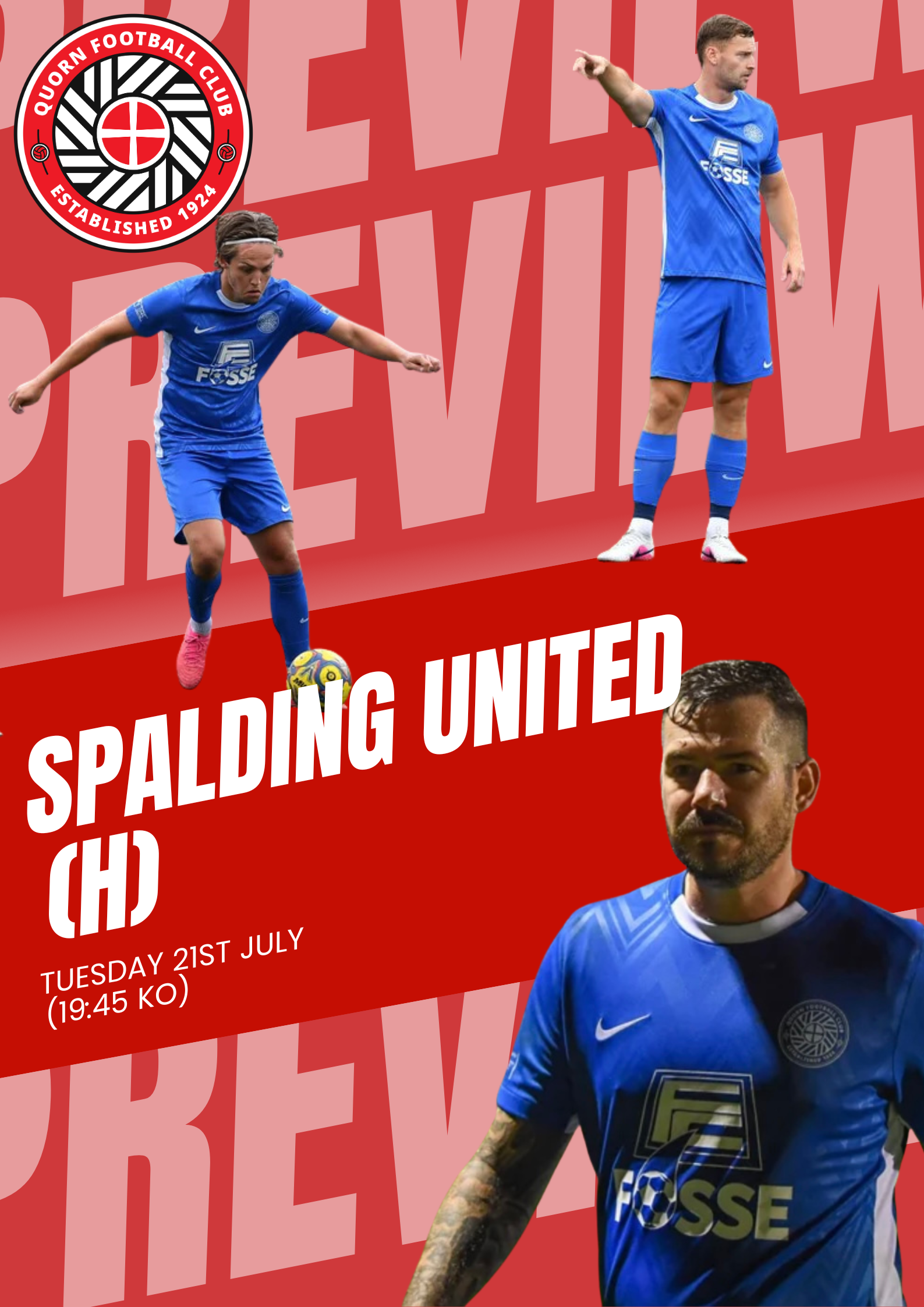 PREVIEW: Spalding United (H)
