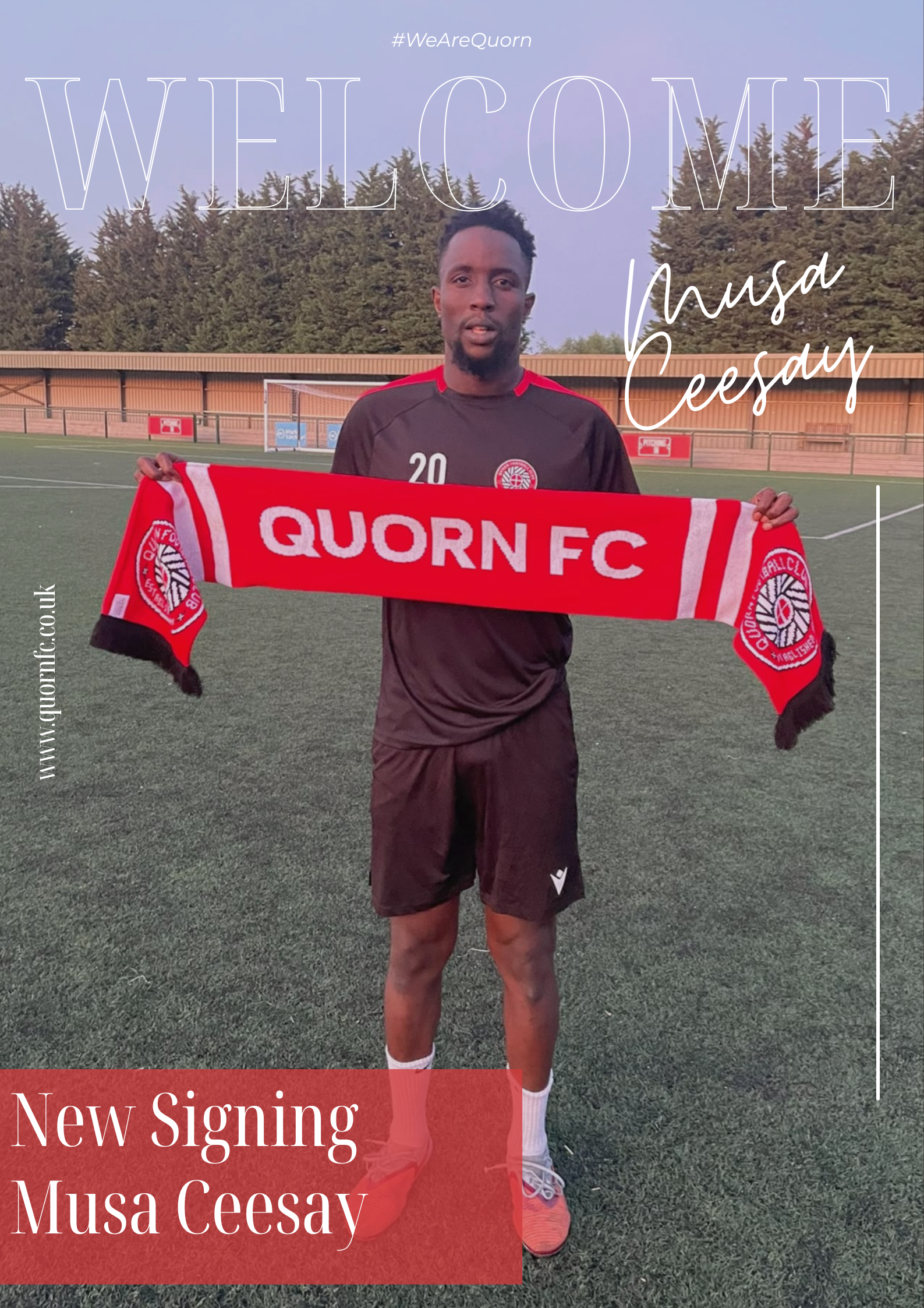 SQUAD NEWS: Ceesay Joins Reds
