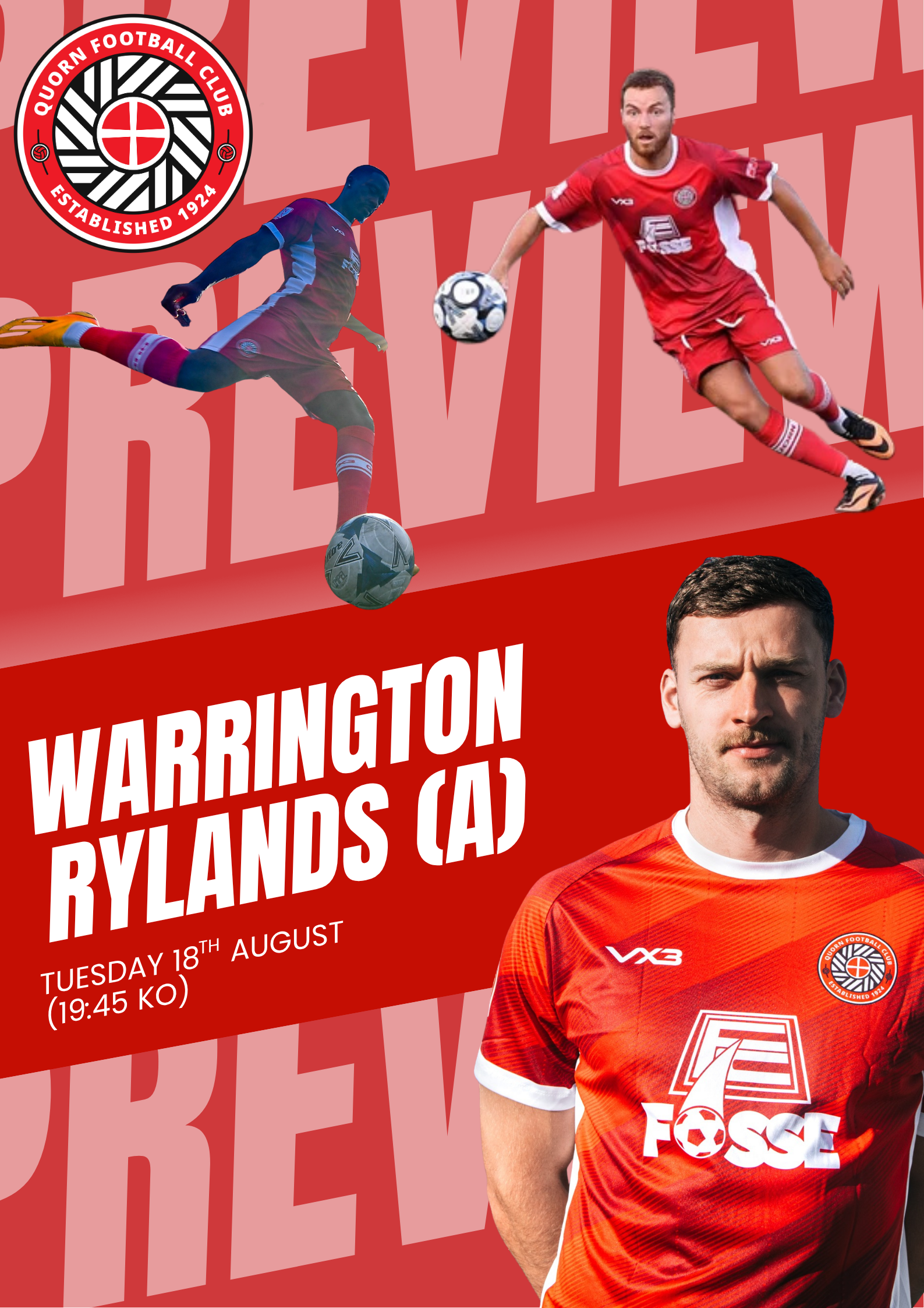 PREVIEW: Warrington Rylands (A)