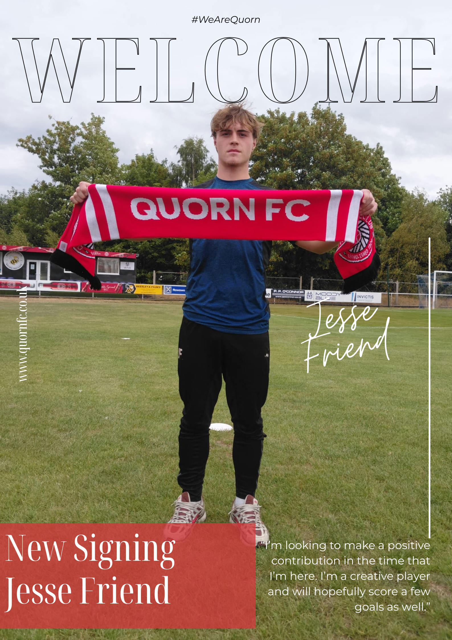 SQUAD NEWS: Jesse Friend Makes Loan Move