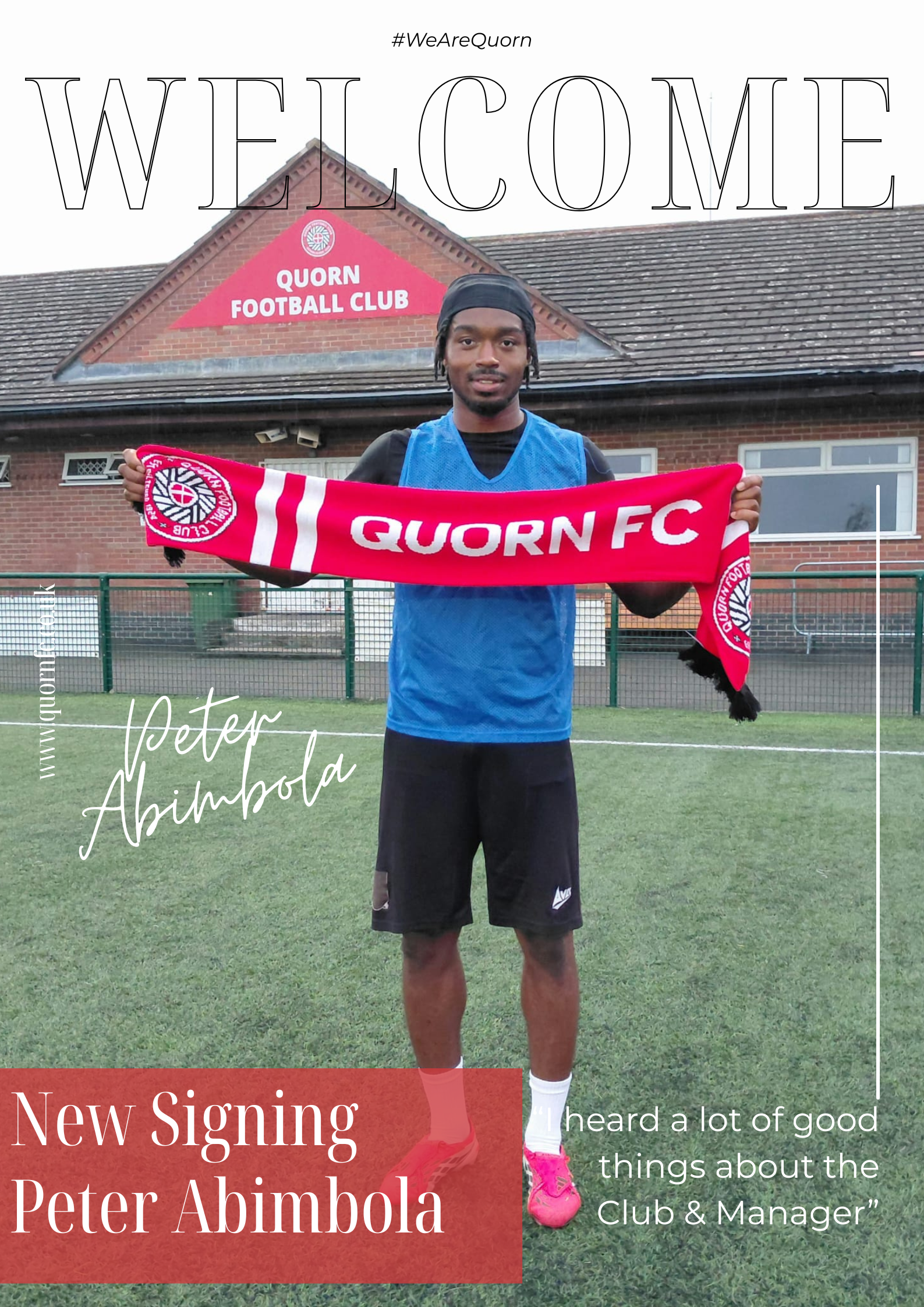 SQUAD NEWS: Peter Abimbola Joins on Loan