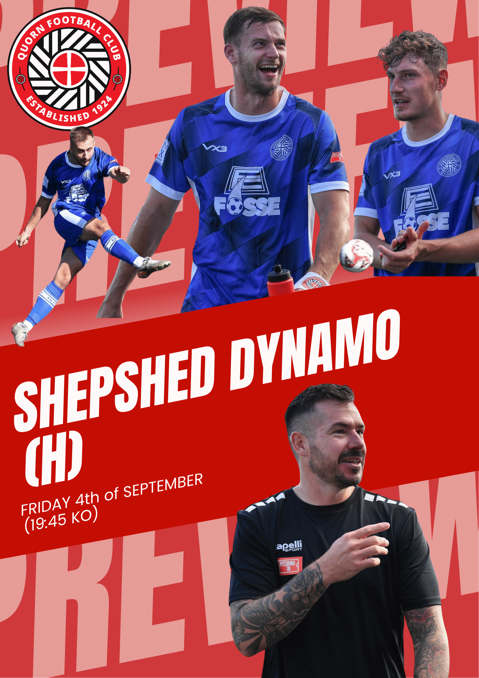 PREVIEW: Shepshed Dynamo (H)