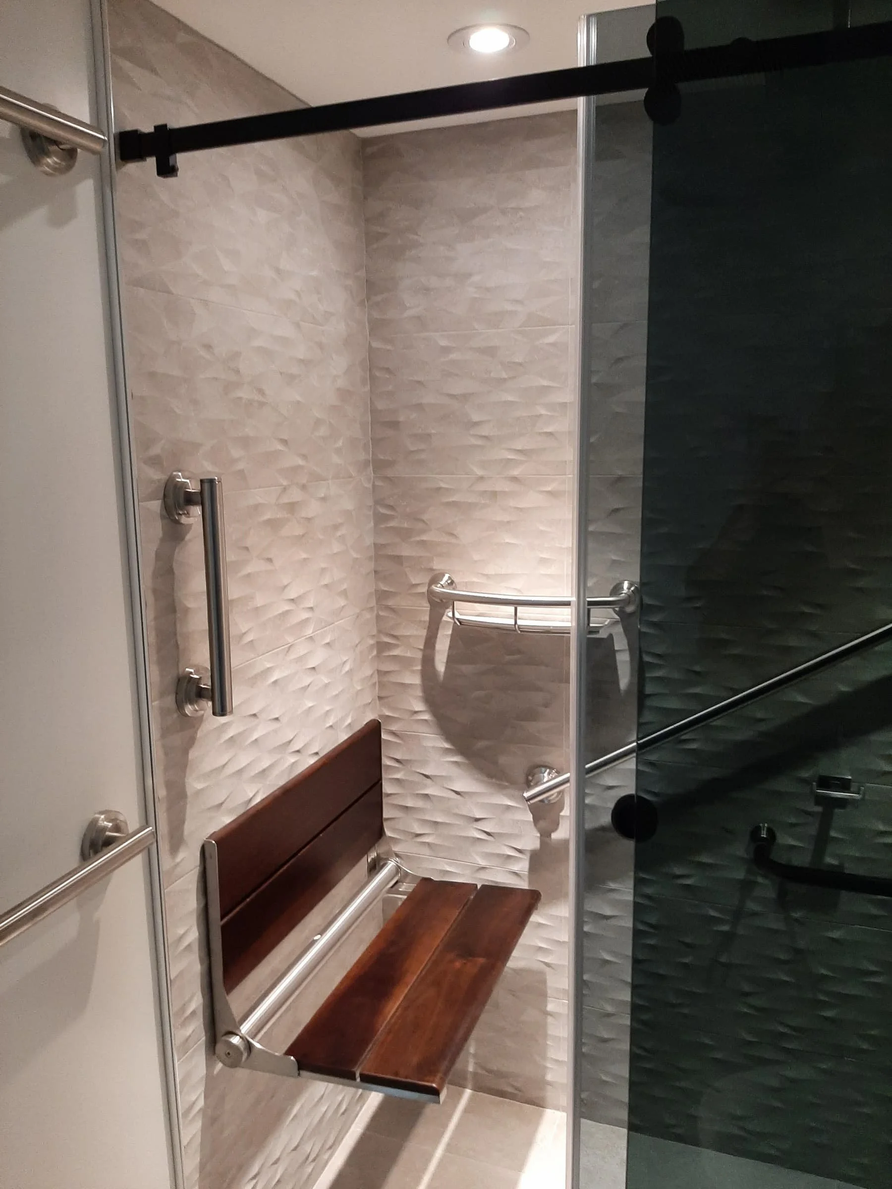 Master bathroom luxurious renovation, Accessible Design, Luxury Interior Designer & Interior Decorator Toronto - Top 25 and Top 30