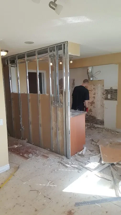 Kitchen demolition