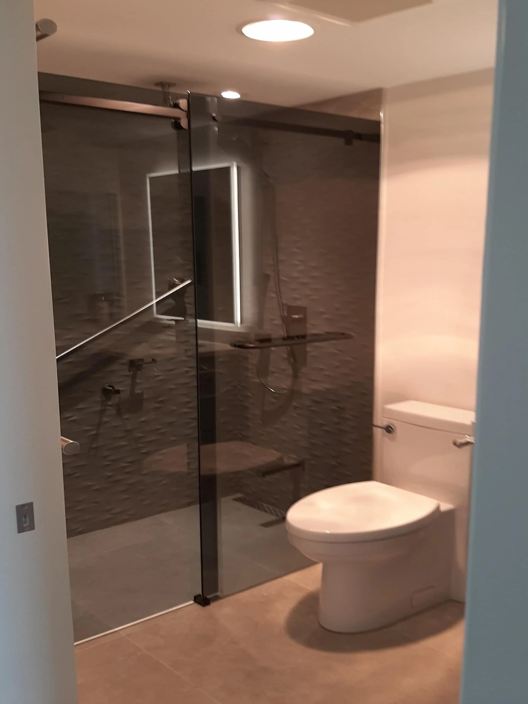 Master bathroom luxurious renovation, Accessible Design, Luxury Interior Designer & Interior Decorator Toronto - Top 25 and Top 30