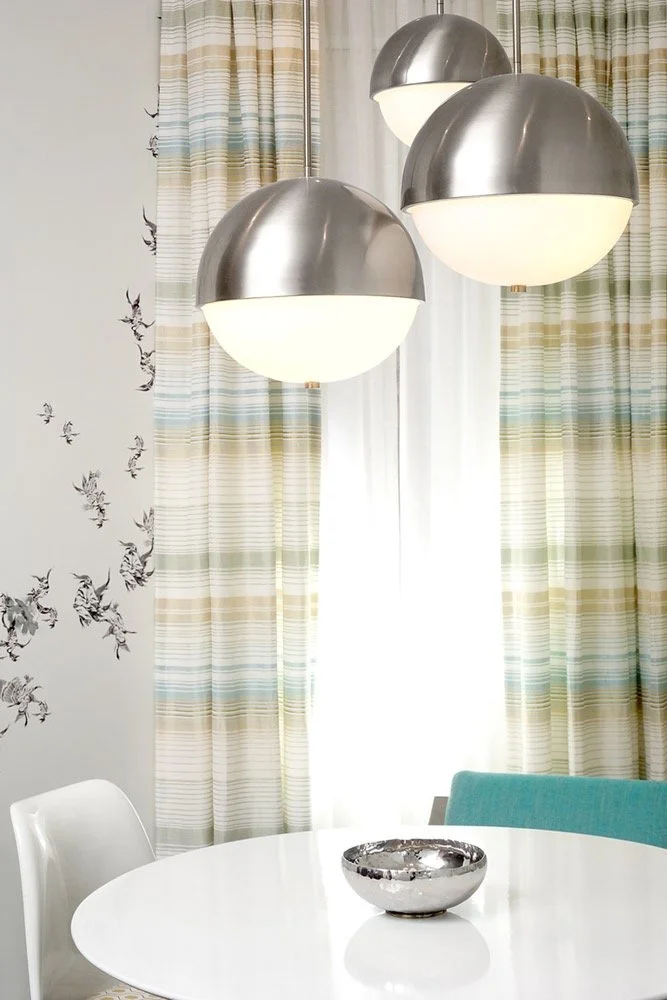 Toronto Interior Design - Kitchen Dining Room - Light Fixtures