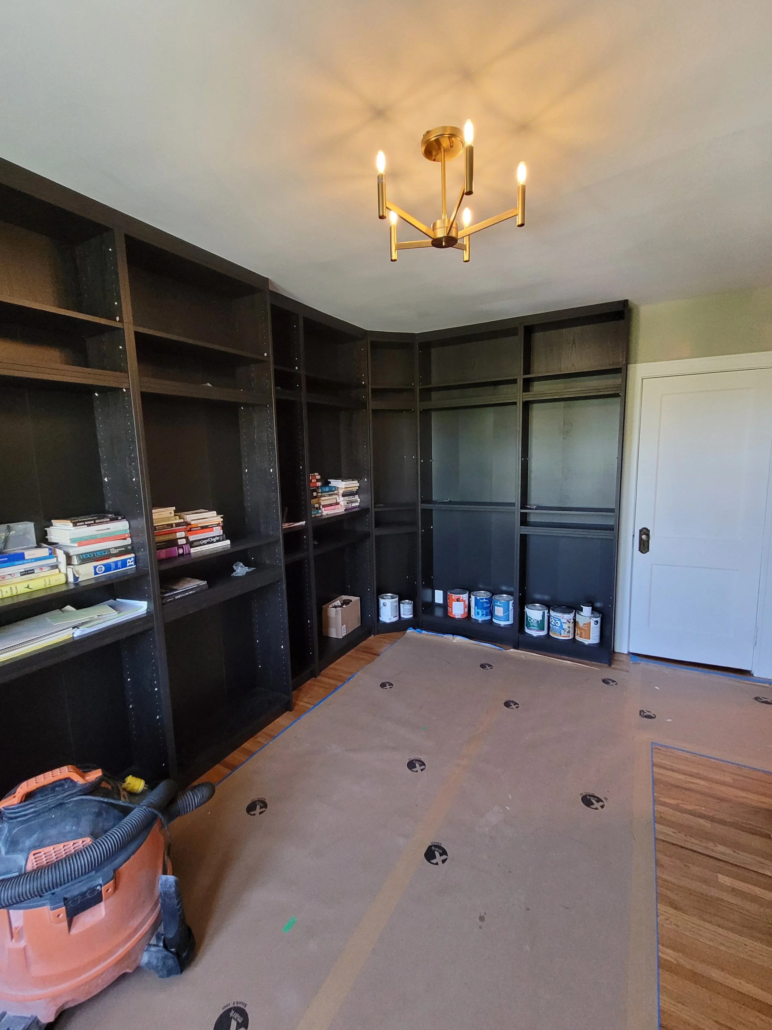 Toronto Interior Design - Library - In Progress