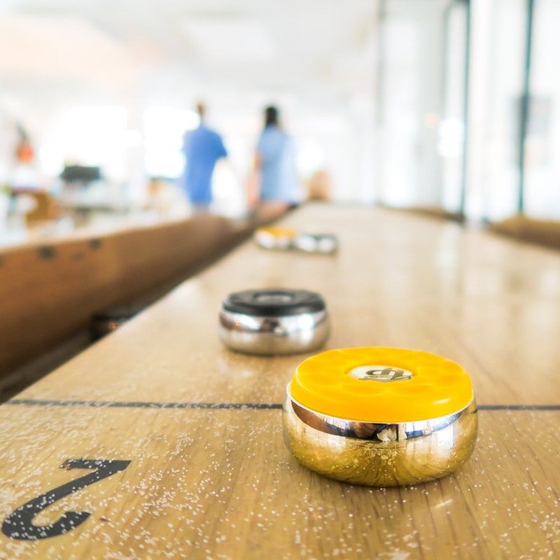 Shuffleboard, Curling, Bowling, etc.