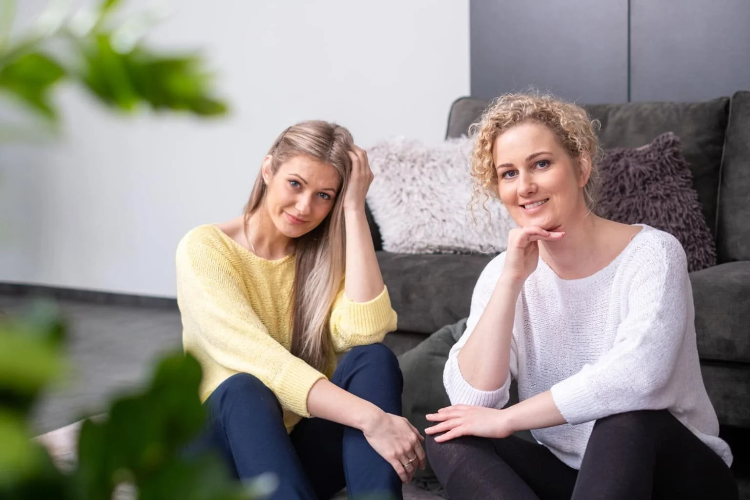 Woman receiving women's counseling for mental health support
