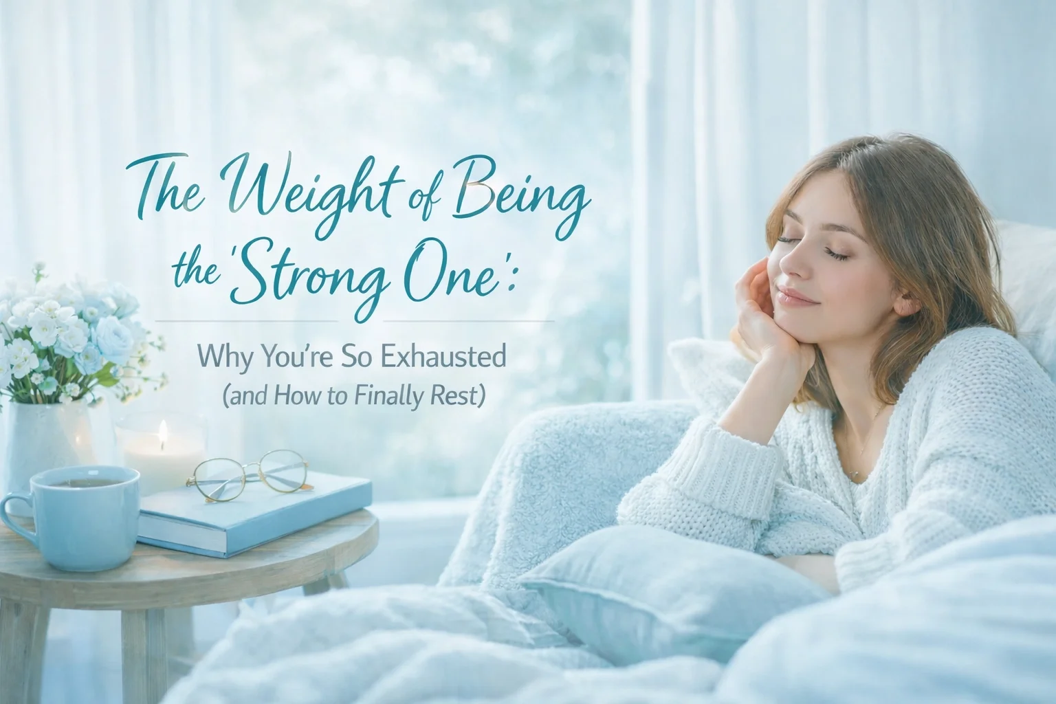 Woman contemplating The Weight of Being the “Strong One”: Therapy for Women in Miami Who Are Secretly Exhausted