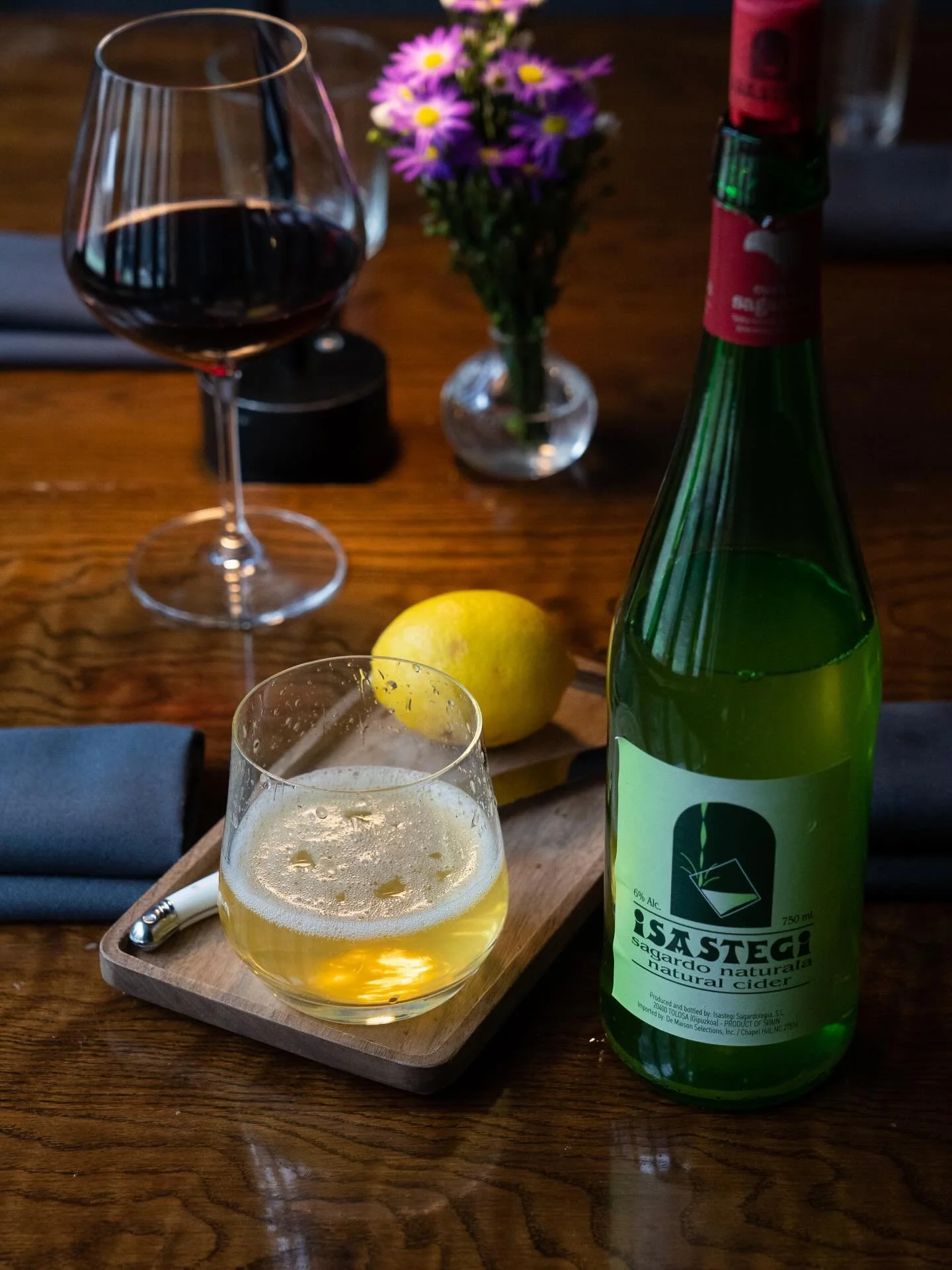 Sagardo. That&rsquo;s what they call it in the Basque Country, Spain.

Isastegi&rsquo;s Naturala is traditional in the best sense. It has a sharp apple taste; they use wild fermentation and no intervention. Apple skin and orchard floor on the nose. P