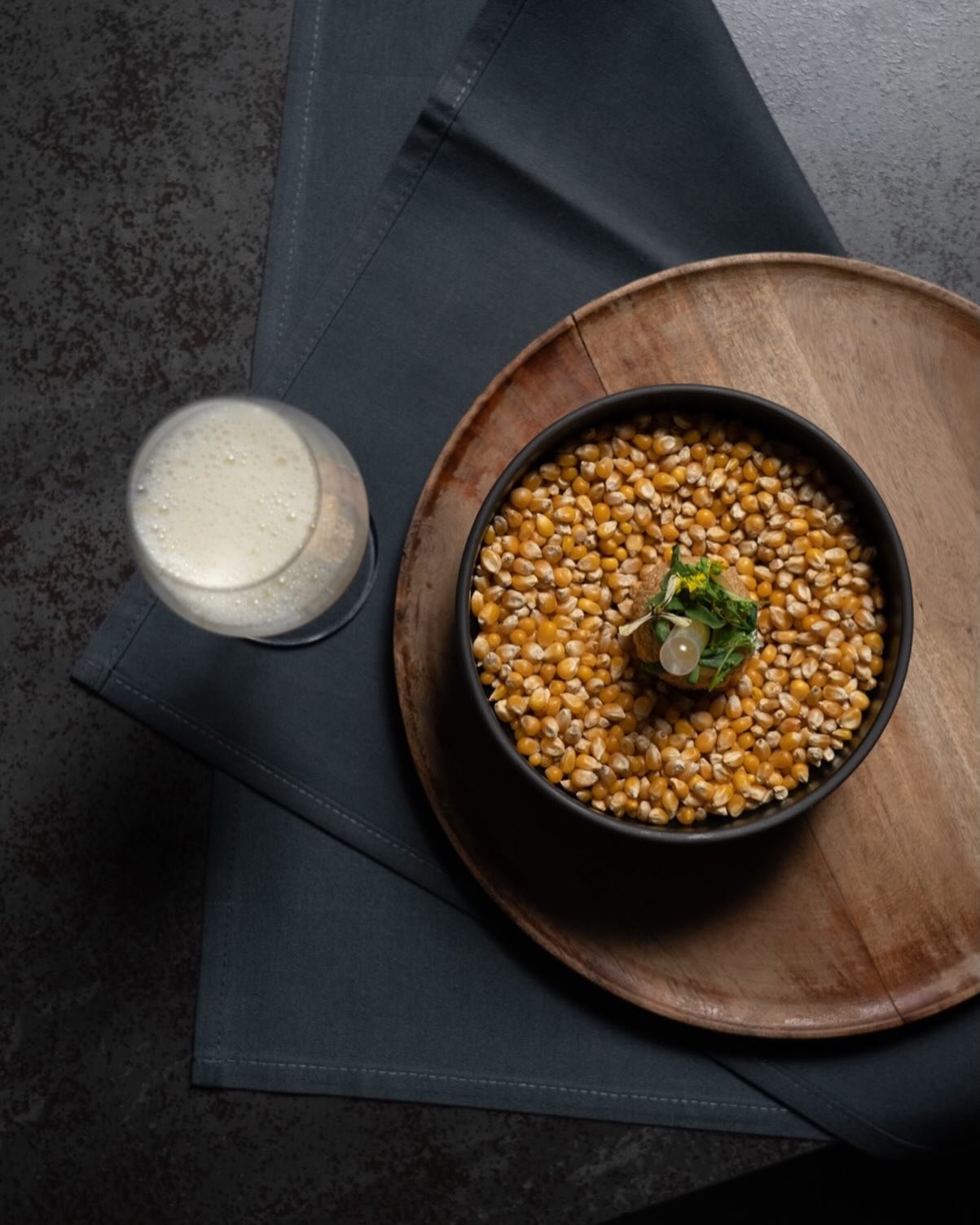 The ever-changing Fushka.

One edition is our poblano, sugar snap peas, pistachio and mandarin aquachile. 

This is #Luthun

#finedining 
#eastvillagenyc 
#michelin 
#michelinguide