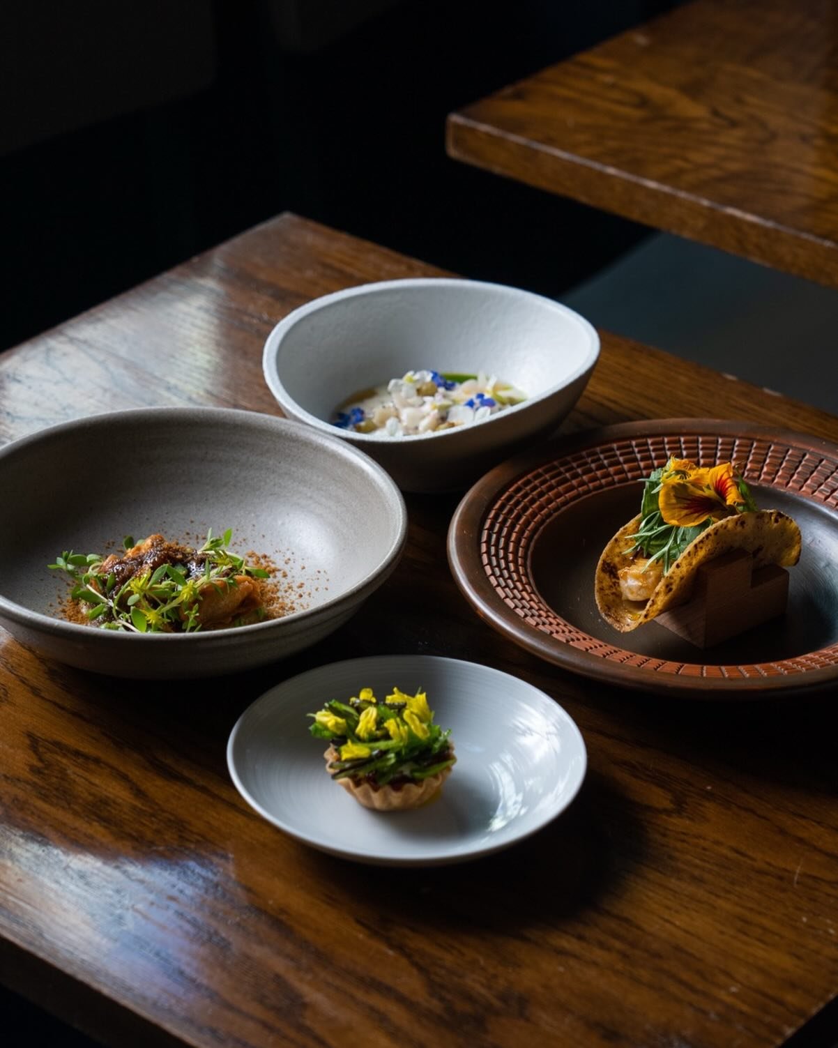 At Luthun, the menu is constantly evolving.

Dishes shift with seasonality, technique, and curiosity while remaining connected through texture, spice, acidity, and balance.

We look forward to welcoming you into the experience.

This is #Luthun

#fin