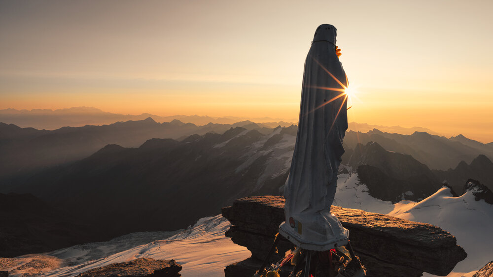 Alone at the summit