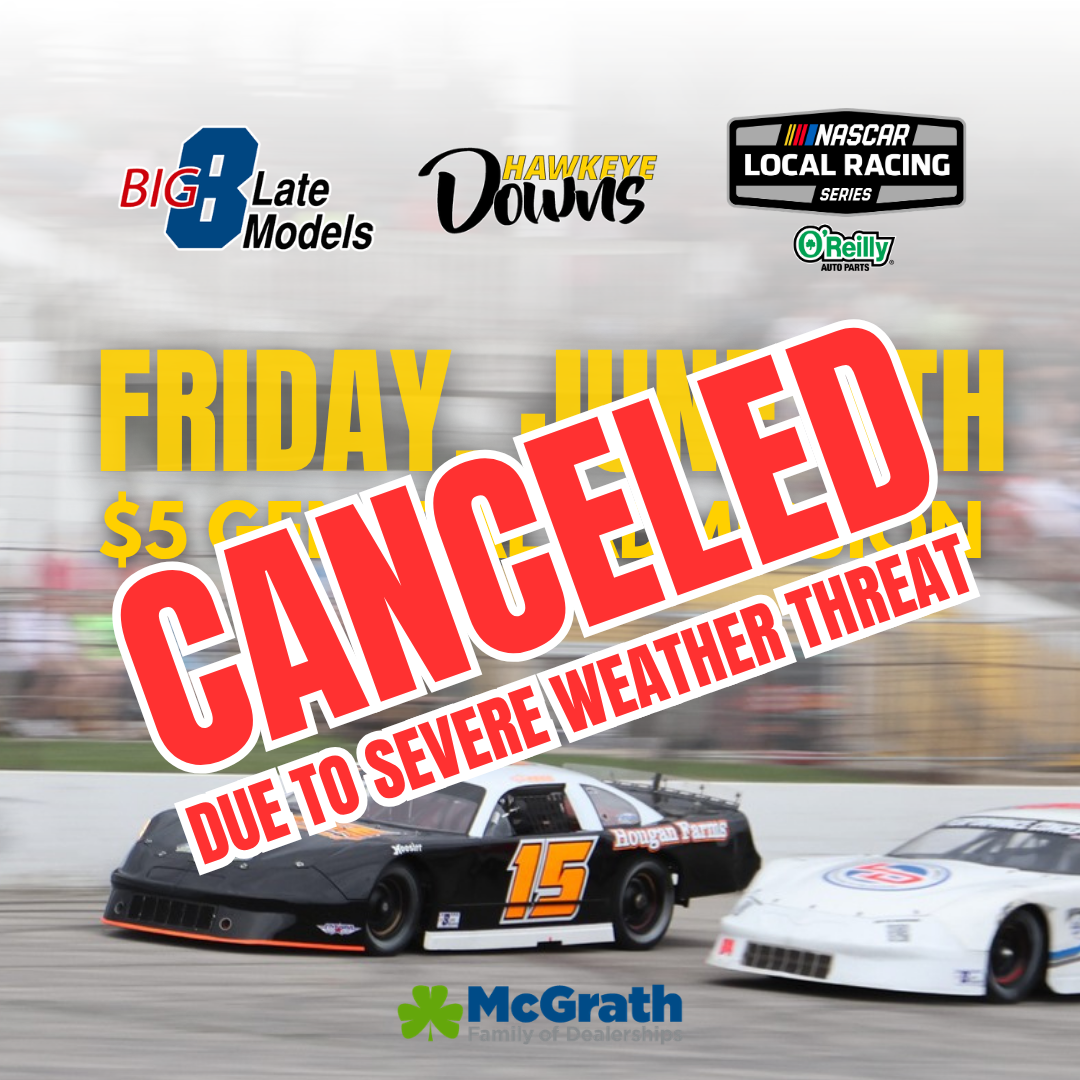 CANCELED: NASCAR Weekly Racing with Big 8 Series
