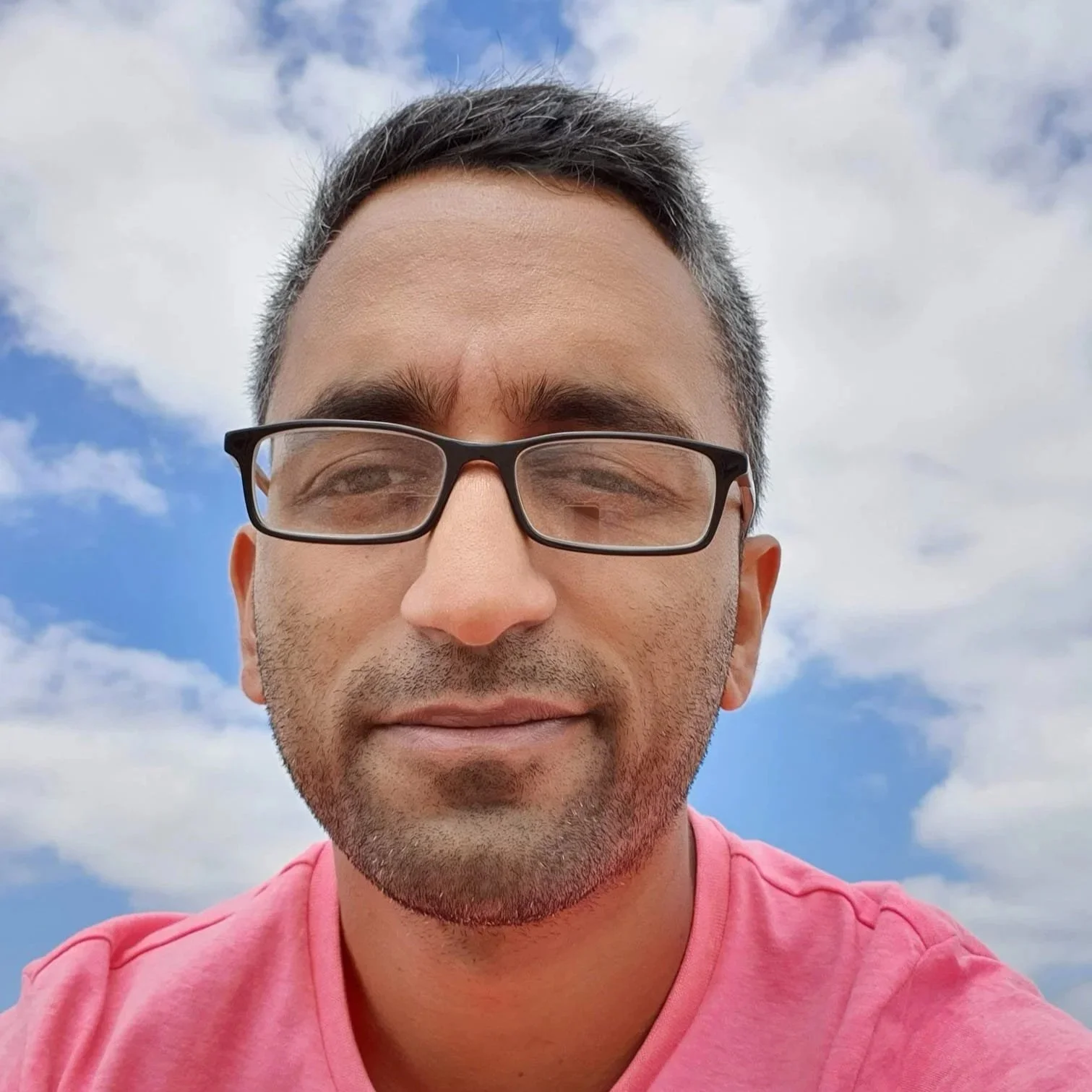 tech support guru Sam smiling