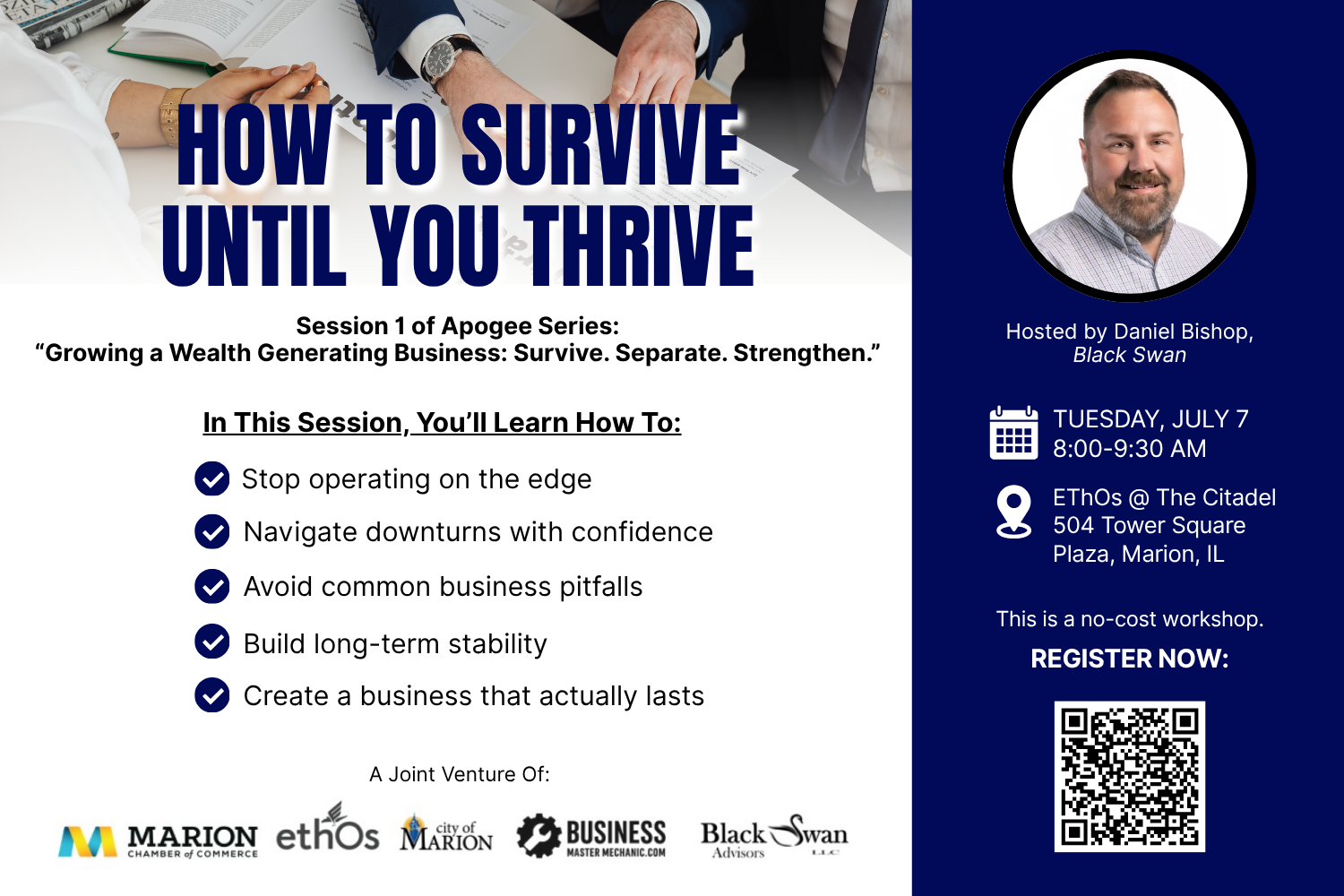 How to Survive Until You Thrive - Session #1 of Apogee Series 