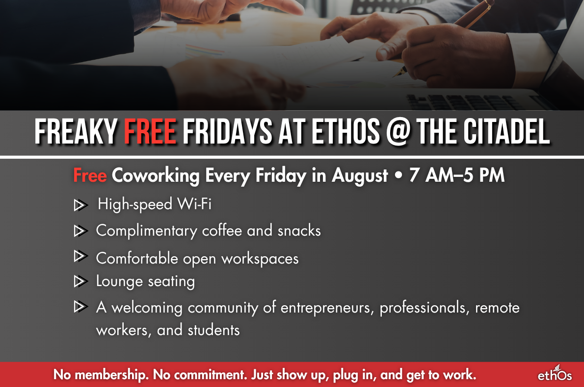 Freaky Free Fridays at Ethos @ The Citadel 
