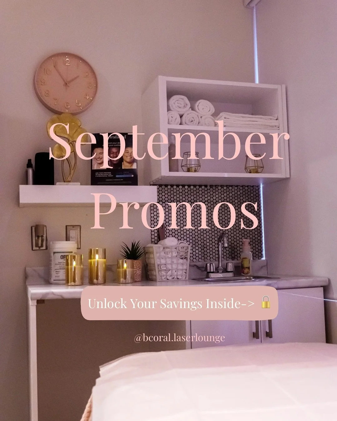 September Reset is here at B Coral 🍁
Your skin worked hard all summer- now it&rsquo;s time to refresh, repair and glow into fall.

Limited appointments available this month💛 Book your September reset today!