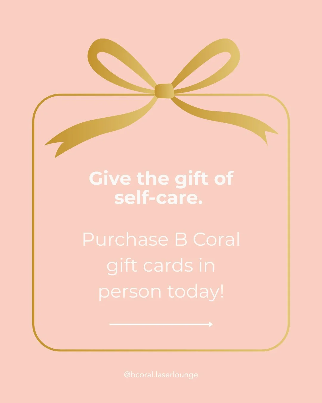 Still need a last-minute gift? Our gift cards make it easy and they let your loved one choose their favourite treatments. 🎁✨⁠
⁠
Whether they&rsquo;re into facials, massages, or skincare, a gift card is the perfect add-on that always fits, always fee