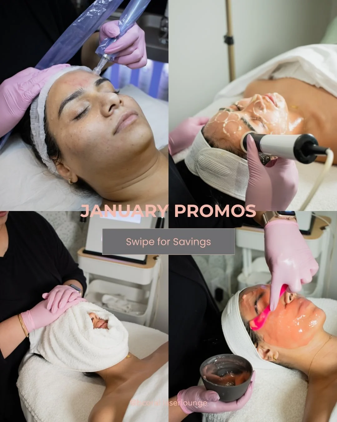 January is the perfect time to reset and focus on you. ✨⁠
⁠
For a limited time, enjoy 15% off all treatments - no price combos. Whether you&rsquo;re refreshing your skin, relaxing, or starting the year with a self-care routine, now is a great time to