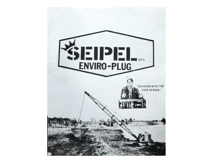 Product brochure for “The Enviro-plug Division of Seipel Manufacturing”