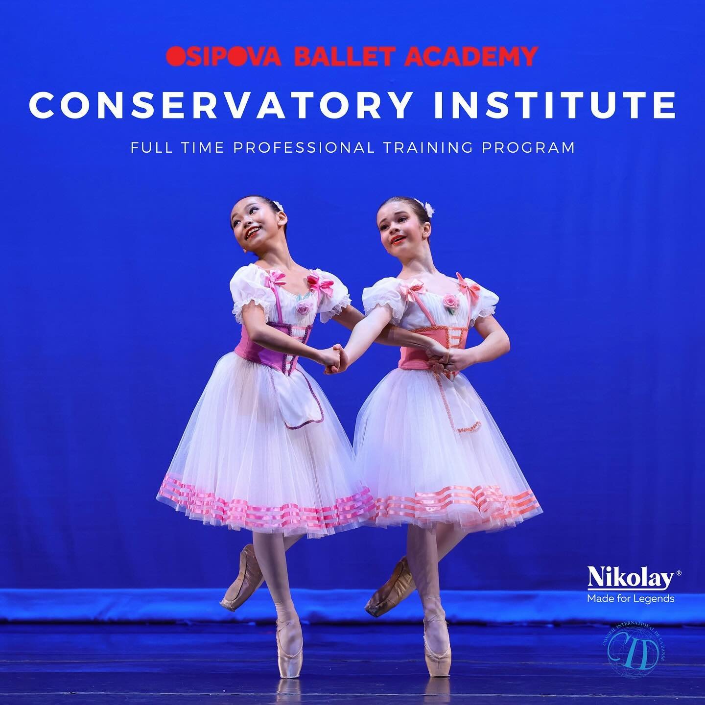 Osipova Ballet Academy is excited to announce the 2024-2025 School Year Registration for OBA&rsquo;s full time elite training program for the most dedicated of students - The Conservatory Institute at Osipova Ballet Academy, A Full Time Professional 