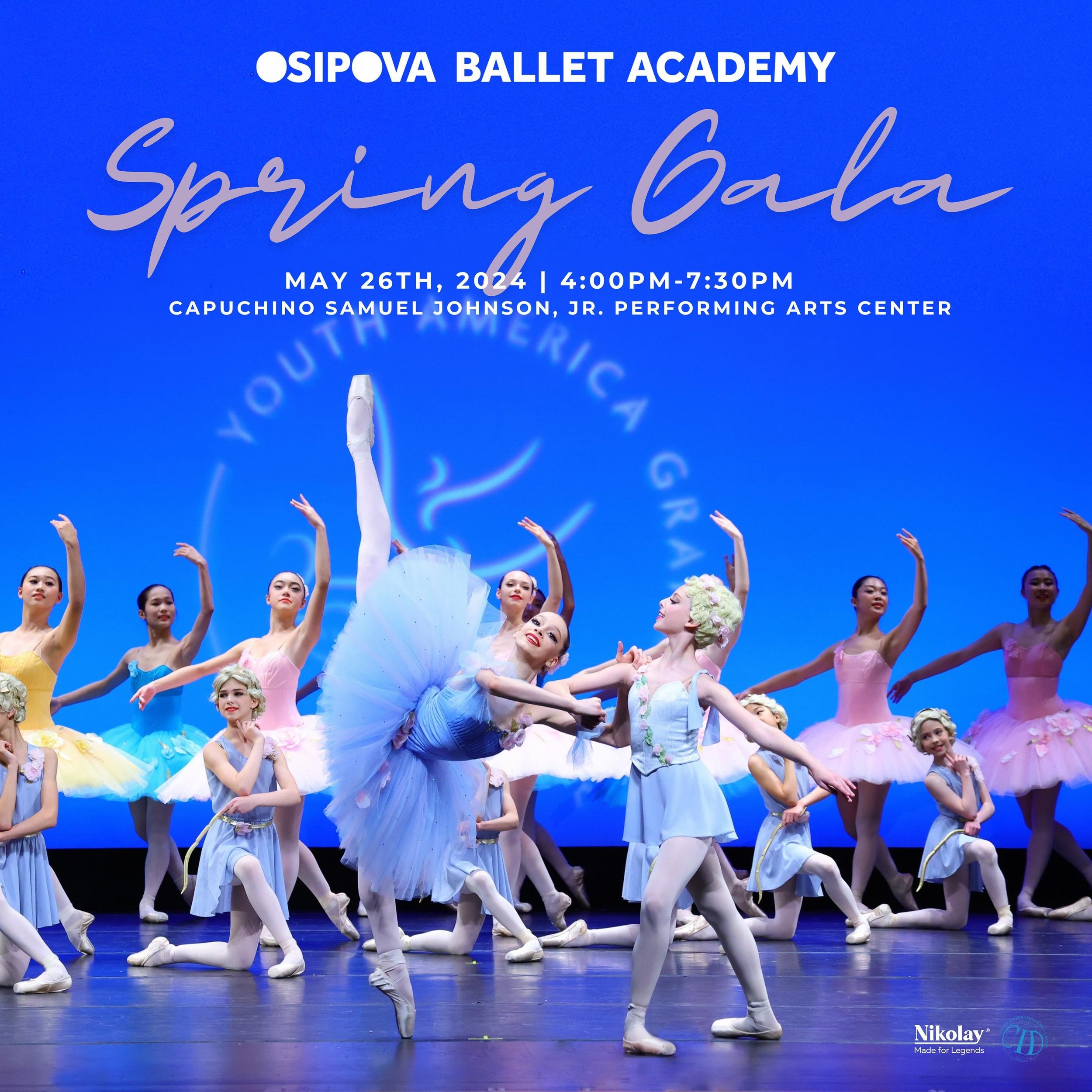 🌸 Osipova Ballet Academy in partnership with Osipova Ballet Foundation presents OBA&rsquo;s 3rd Annual Spring Gala🌸

Join us for an enchanting evening filled with the magic of dance! We invite you to experience a magical evening featuring a breatht