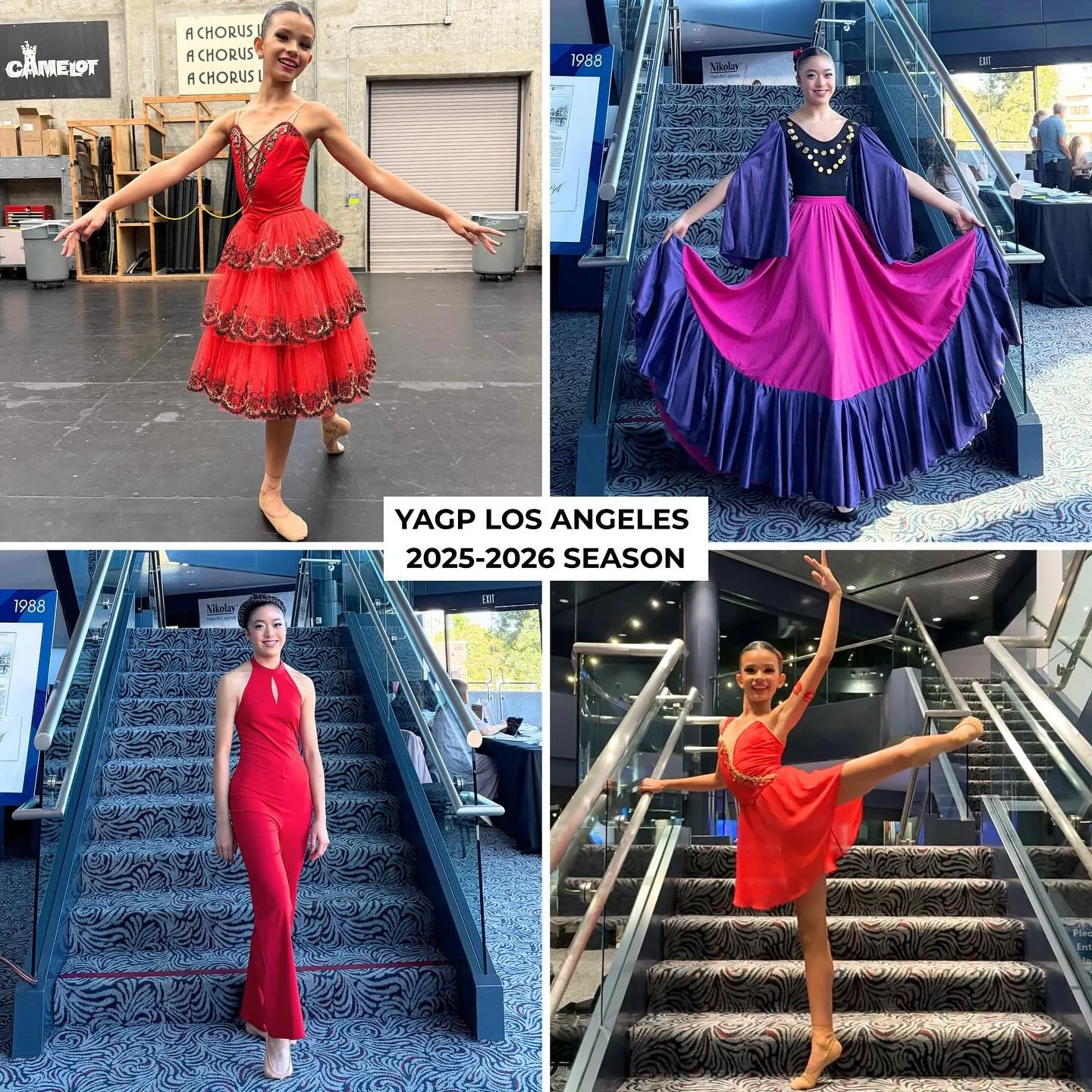 @yagp Los Angeles 2025-2026 ❤️

Reflecting on what has been an incredible weekend at the Youth America Grand Prix Semi-Final in Los Angeles, California! Osipova Ballet Academy students Lena Mehta (age 11, @lena.danseuse) &amp; Minna Ko (age 17, @minn