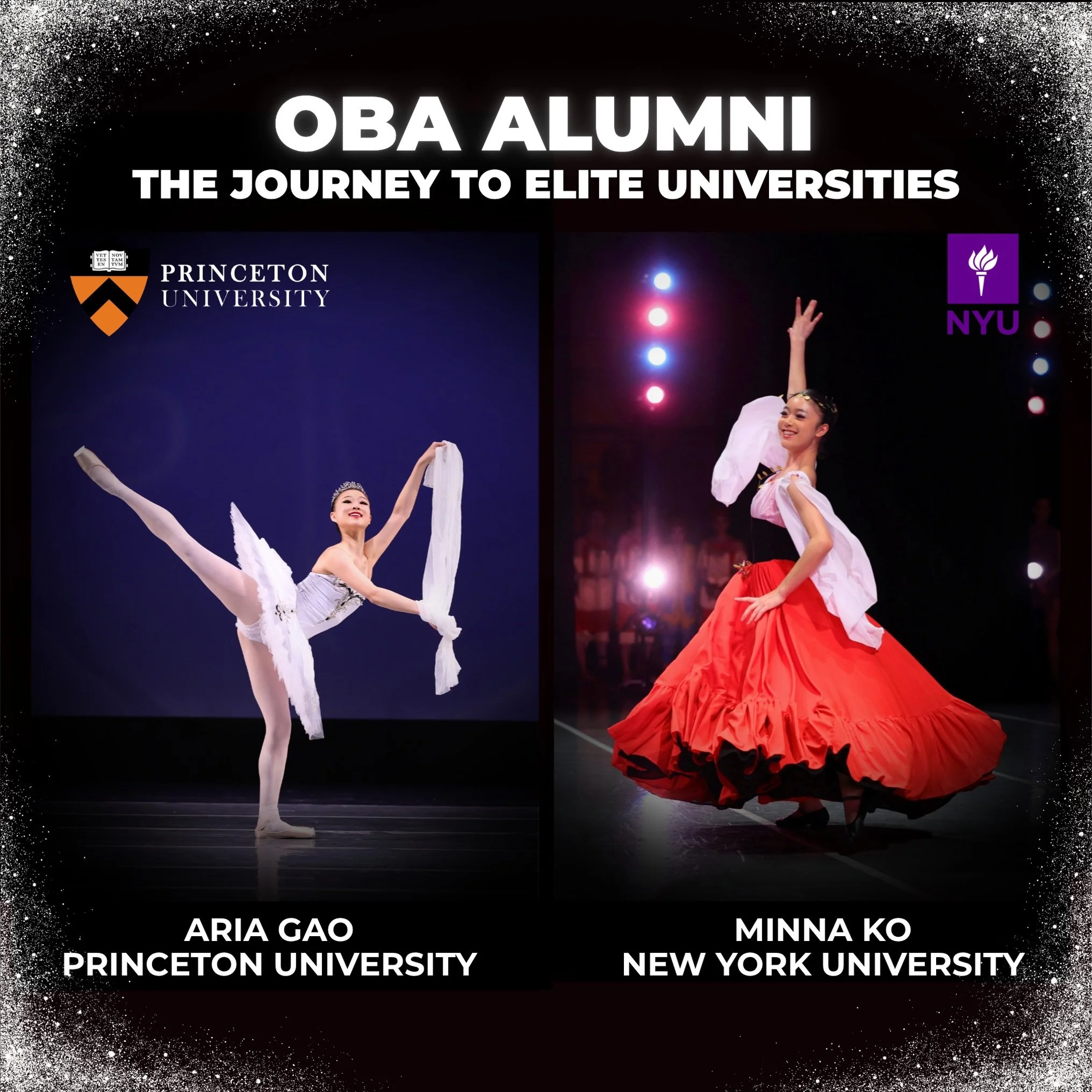OBA Alumni: From the Studio to Princeton &amp; NYU ❤️

As a new academic year begins, Osipova Ballet Academy is proud to celebrate the next chapters of our alumni &amp; the remarkable paths they continue to create beyond the studio.

At OBA, excellen