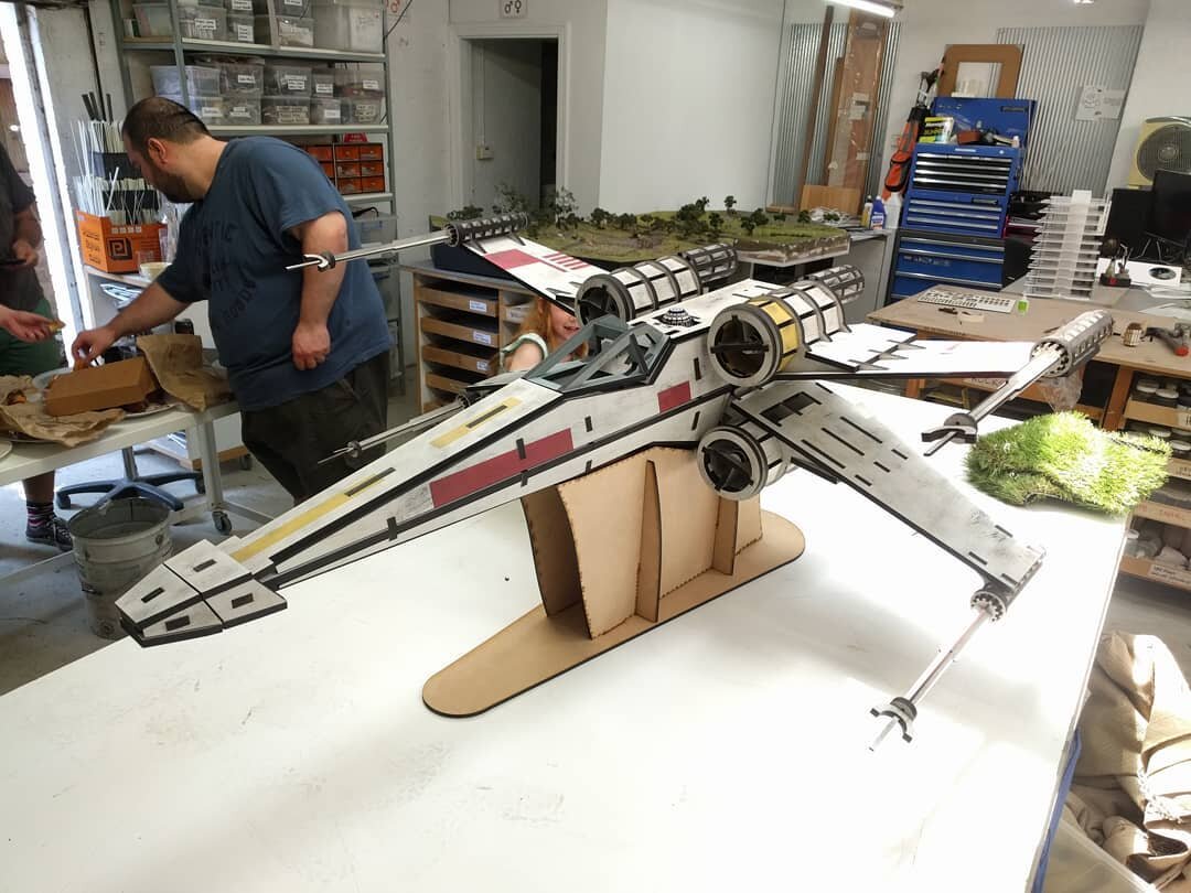 Another year, another great Christmas build. In celebration of the new Star Wars movie we've built the classic X-Wing