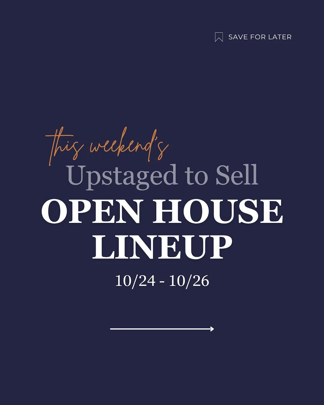 When a home looks this good, buyers don&rsquo;t just browse... they picture themselves moving in.

This weekend, five Tampa Bay listings are opening their doors, each one expertly staged to stop the scroll, spark emotion, and show off its full potent