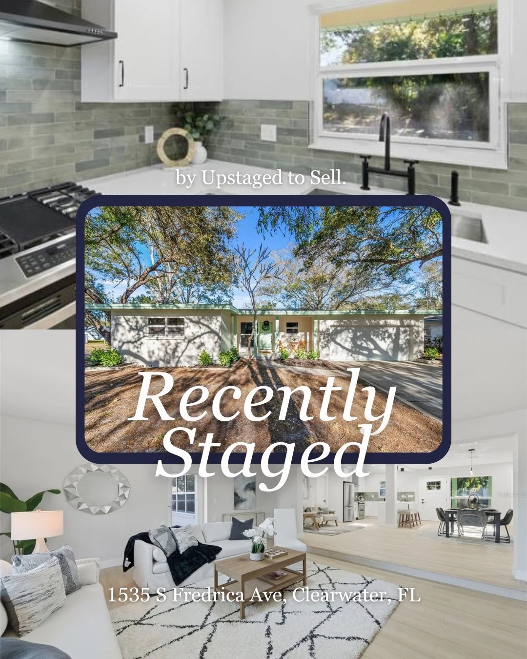This Clearwater home had the updates buyers ask for! New flooring, fresh lighting, a modern kitchen, and stylish bathrooms.

Still, something was missing.

Once we stepped in, the space shifted. With layered texture, thoughtful layout, and a few well