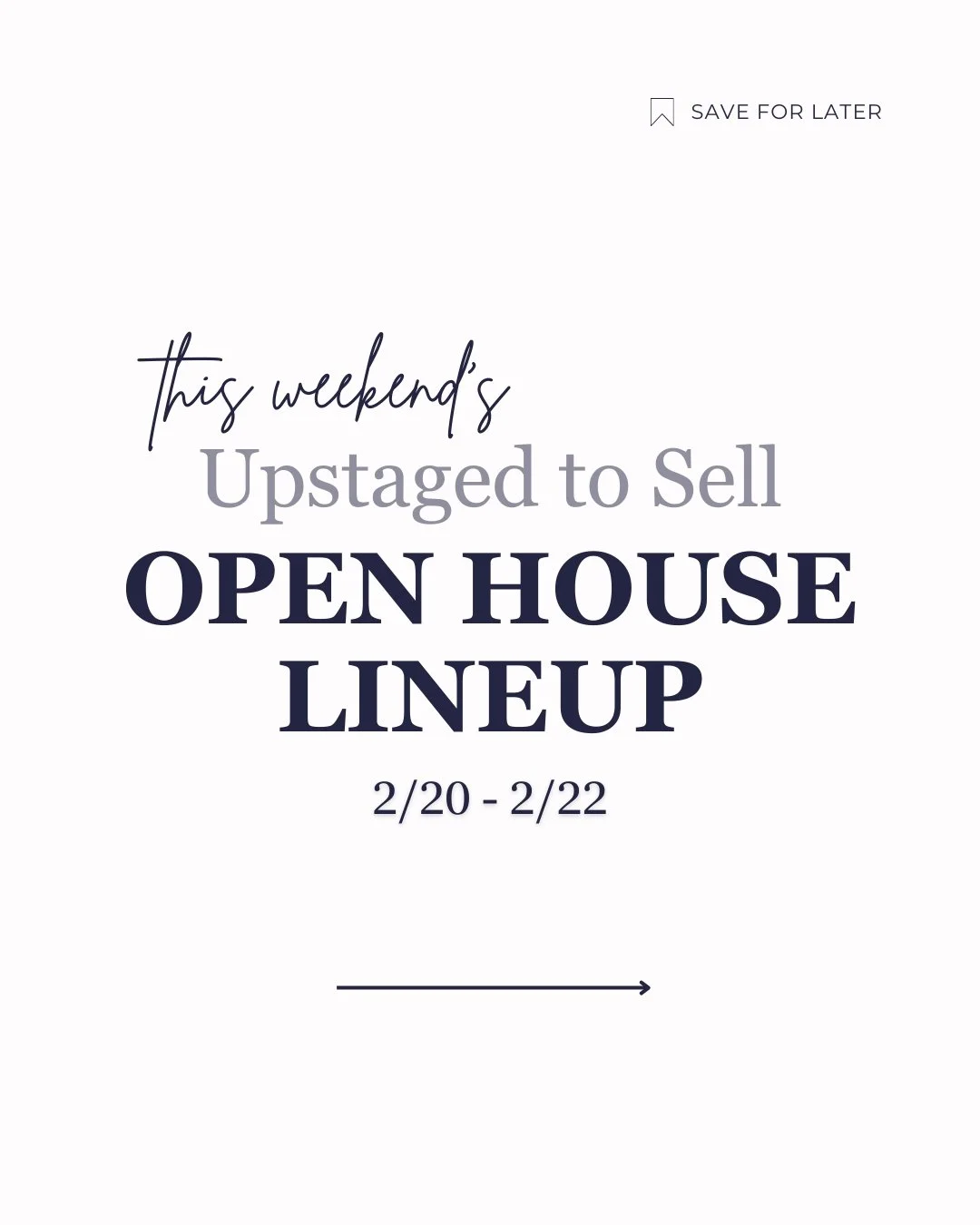 Another 6 staged homes hitting the market! Open house schedule below.

When listings are prepared strategically, everything downstream improves &mdash; showings, feedback, offers.

If you're looking for an edge in this market, let's talk.

DM us now 