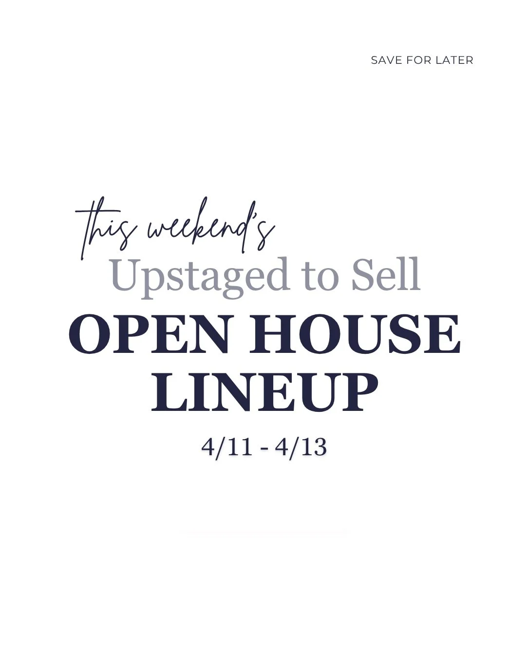 8 beautifully staged homes listed by 8 incredible realtors! ✨🏡