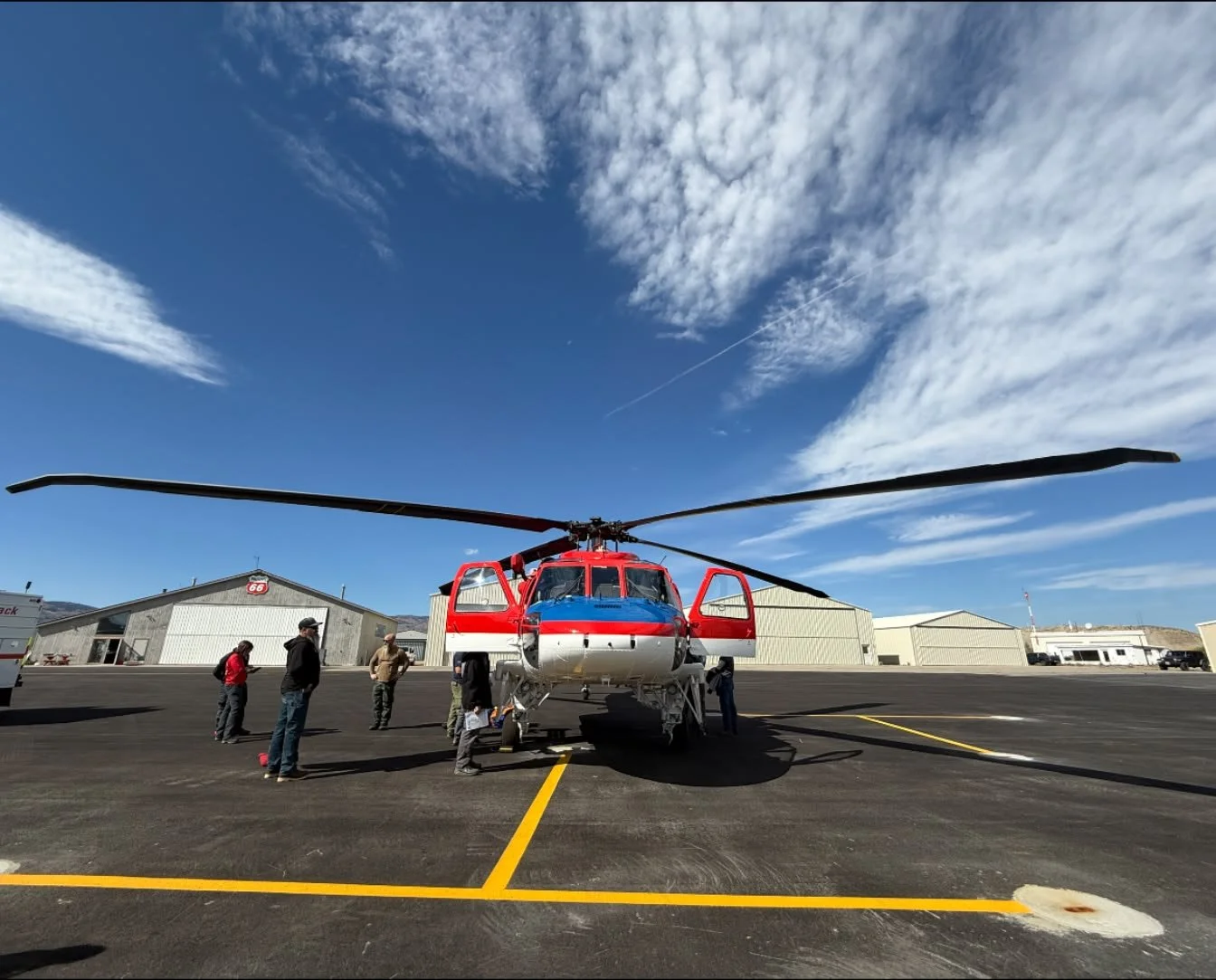 Recently GCSAR members were privileged to attend a SAR aviation fly-in hosted by the Colorado Division of Fire Prevention and Control @colorado_fire . Alongside other teams from the area, including Summit, Routt and Jackson counties, attendees became