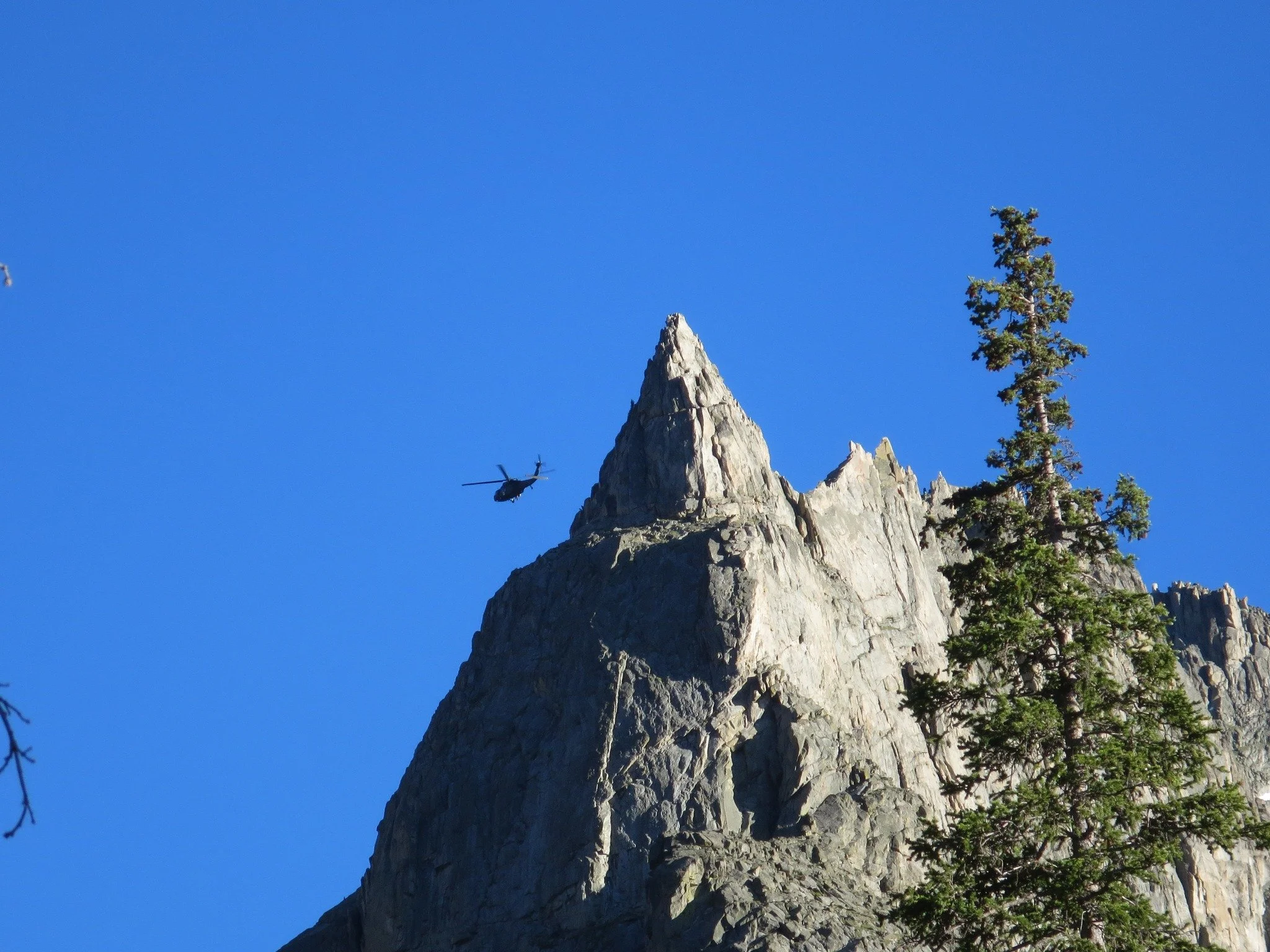 Flashback to July, 2018. 
https://coloradosar.org/fallen-climber-on-lone-eagle-peak/