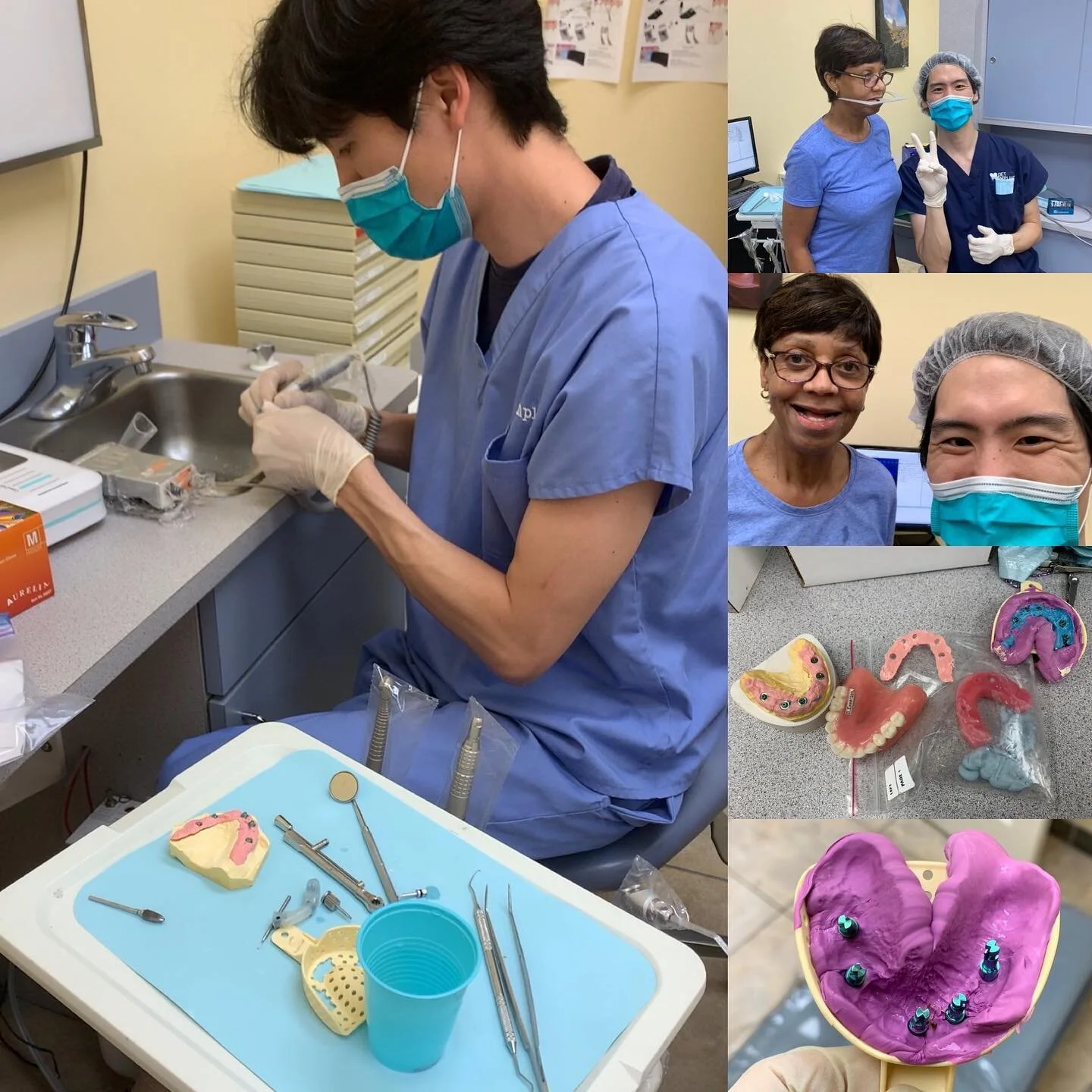 AO5, full-arch fixed hybrid denture restoration after a successful 9-mo anterior maxilla regeneration using Dr. Istvan&rsquo;s vertical bone graft and ridge split techniques.