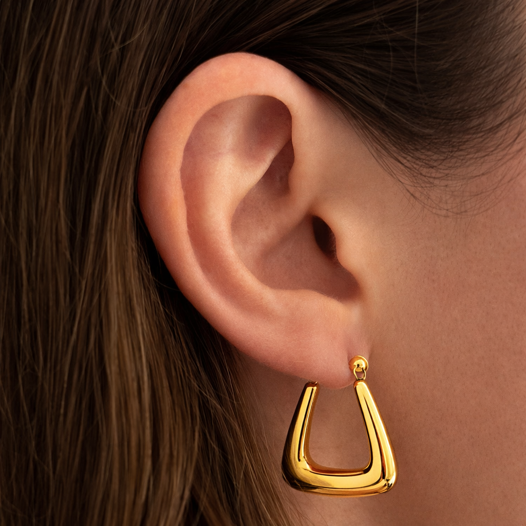 Geometric Triangle Hoops