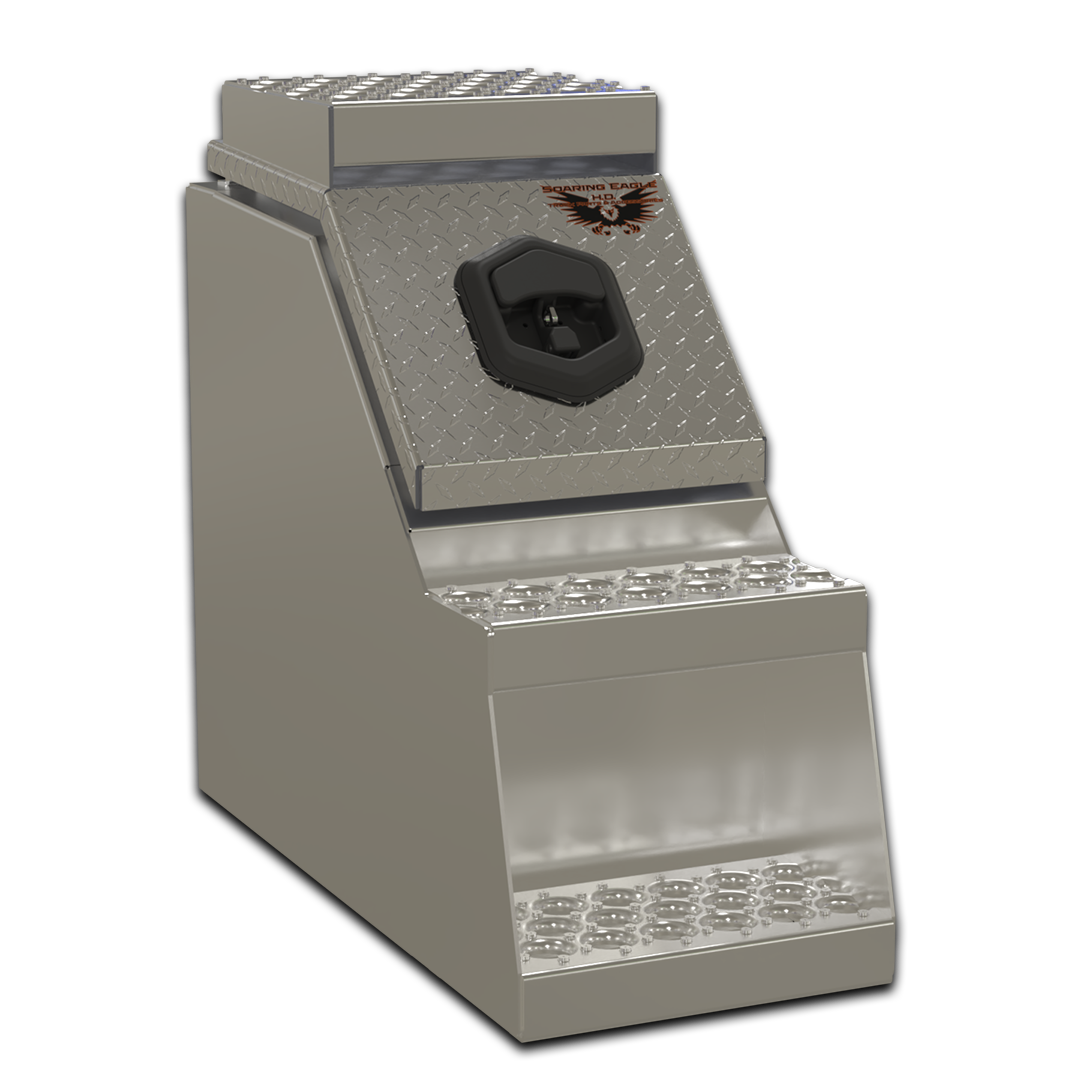 Smooth Face Aluminum Step Boxes — Soaring Eagle HD Truck Parts ...