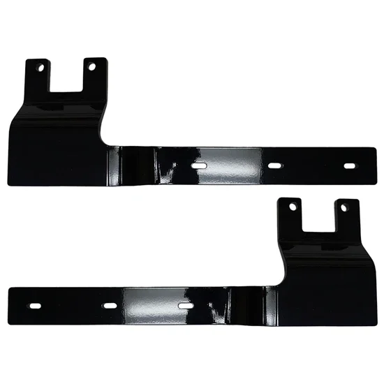 Peterbilt Flex Air, Kenworth AG380 Powder Coated Steel Front Hidden Fender Bracket Kit