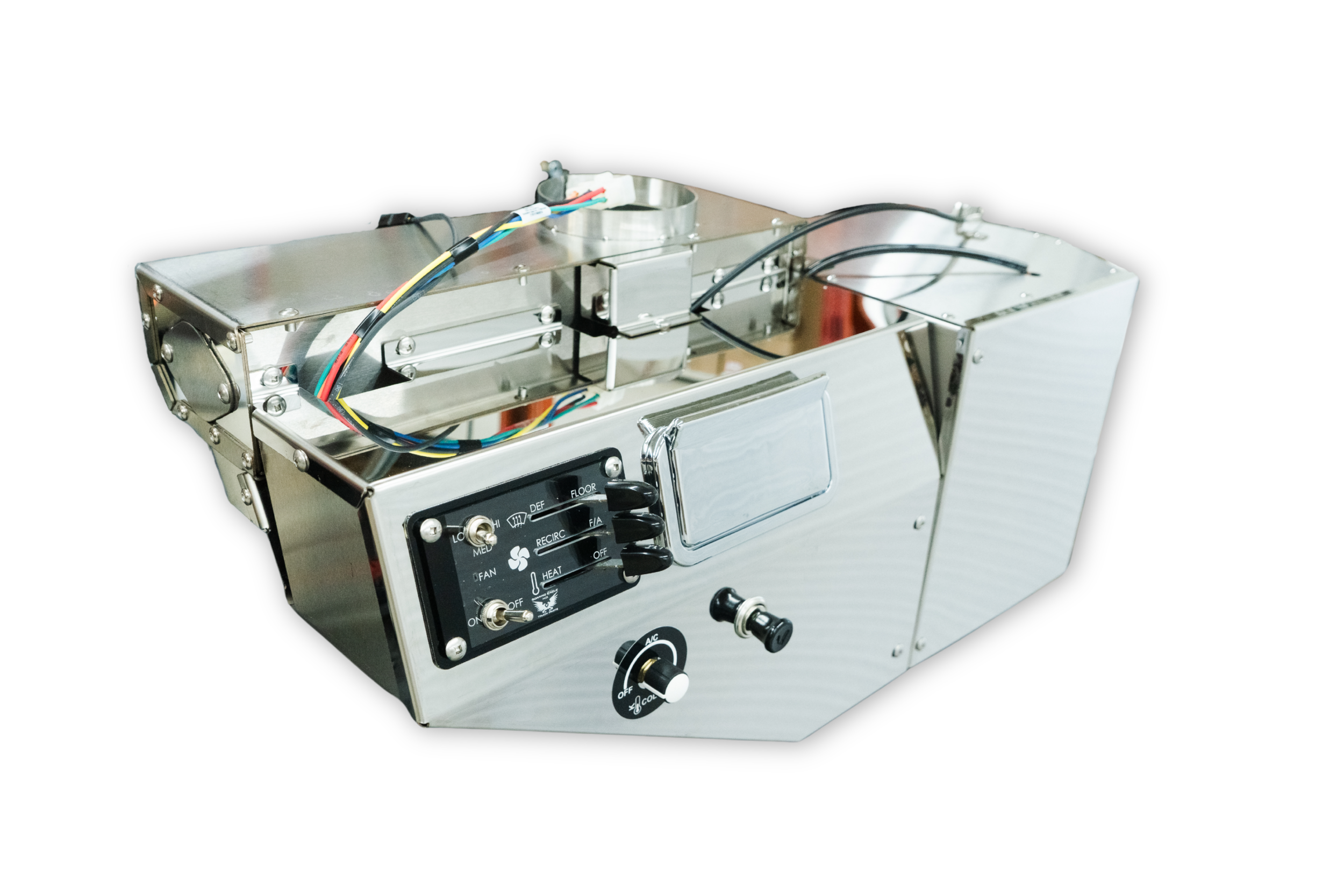 Stainless Steel Peterbilt 359 Heater Box