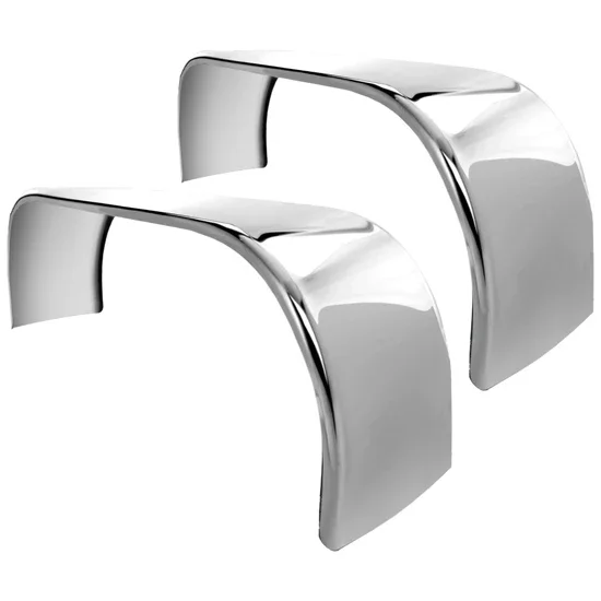 Vendetta Premium 14 Gauge 304 SS Full Fenders - 33.5 Inch W/Out Brackets