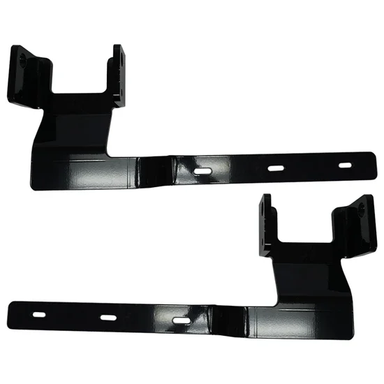 Peterbilt Low Air Leaf, Kenworth AG400L  Powder Coated Steel Front Hidden Fender Bracket Kit 2004 - Older