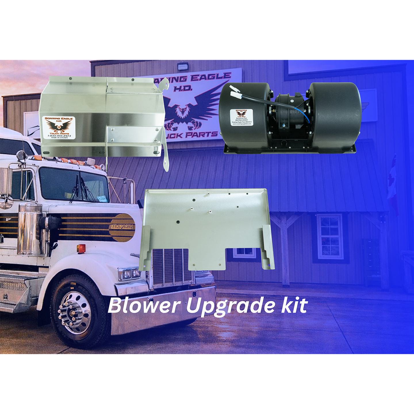 Stainless Steel Blower Upgrade Kit T300/T370 (601018)