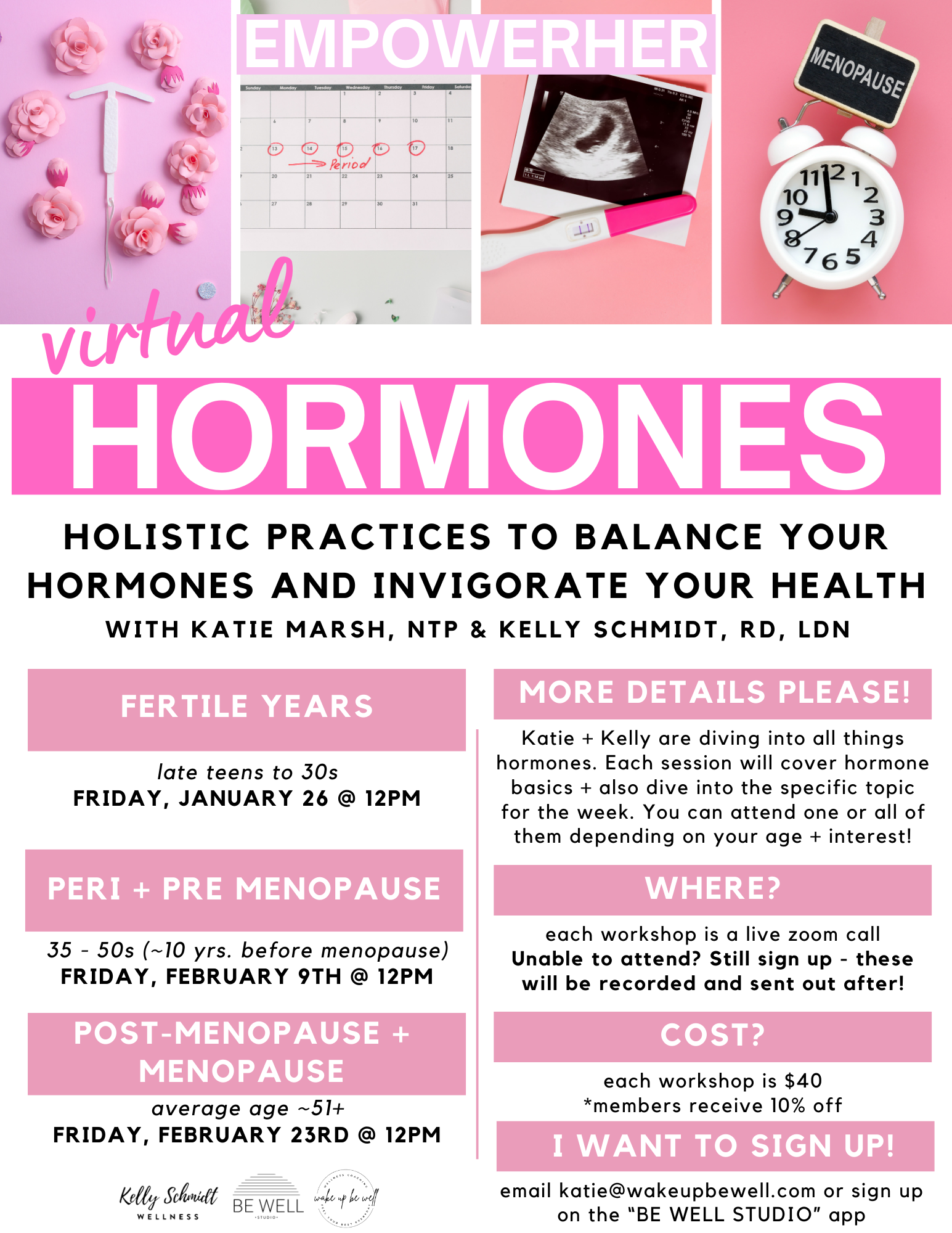 Women's Wellness Journal - menstrual cycle/menopause/moon phase/seasons  tracker